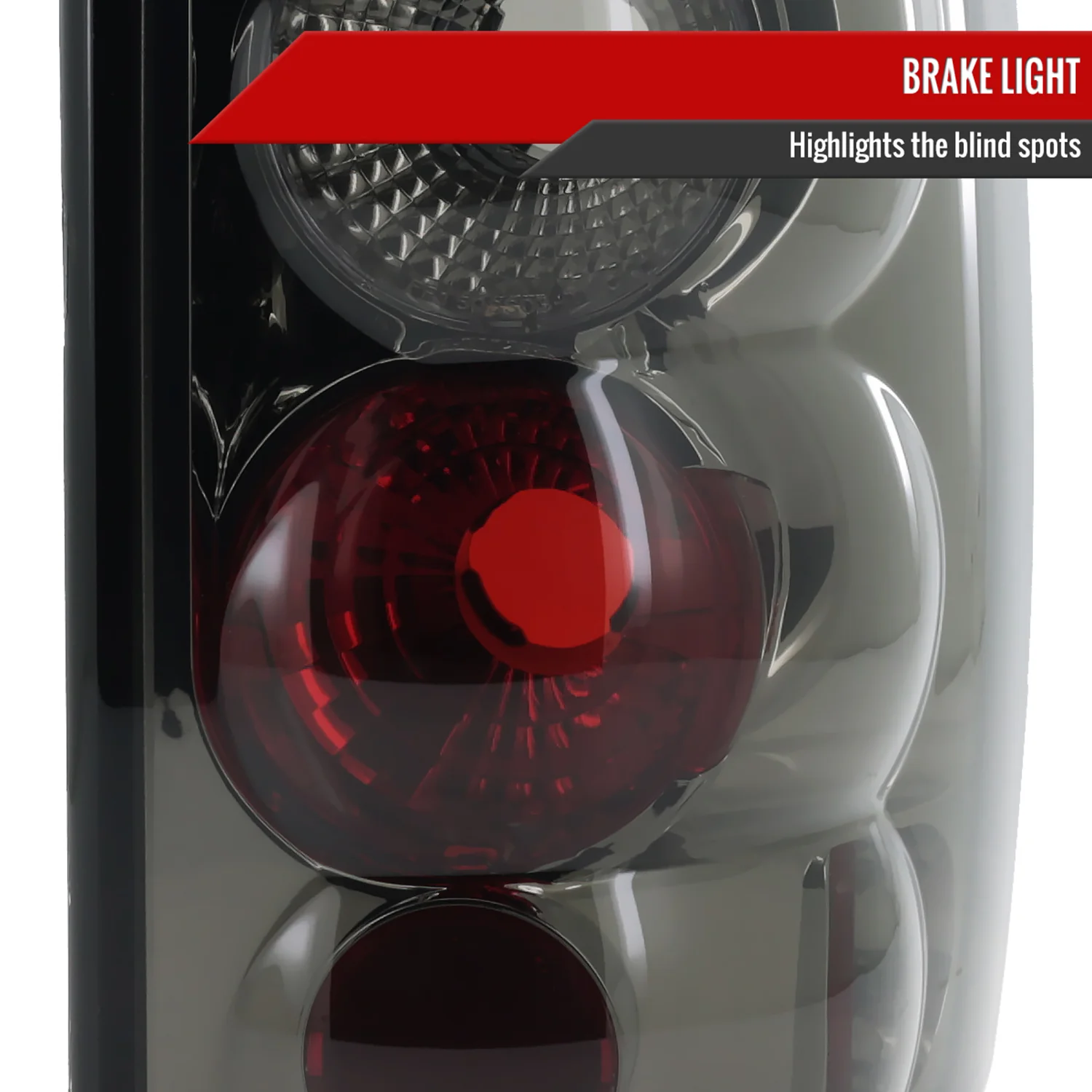 2000-2006 Chevy Suburban/Tahoe GMC Yukon/Yukon XL Tail Lights Chrome/Smoke - Image 4