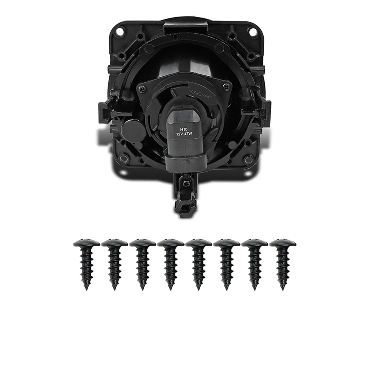 2000-2007 Ford Focus/Mustang/Escape Lincoln LS 12V/42W H10 Fog Lights Chrome - Image 6