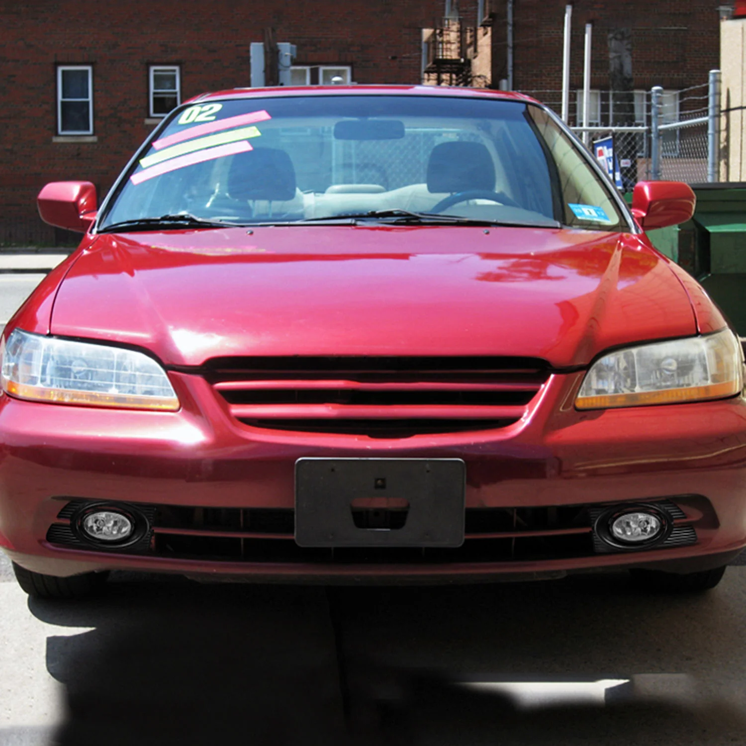 2001-2002 Honda Accord Sedan H11 Fog Lights Kit Chrome Housing/Clear Lens - Image 8