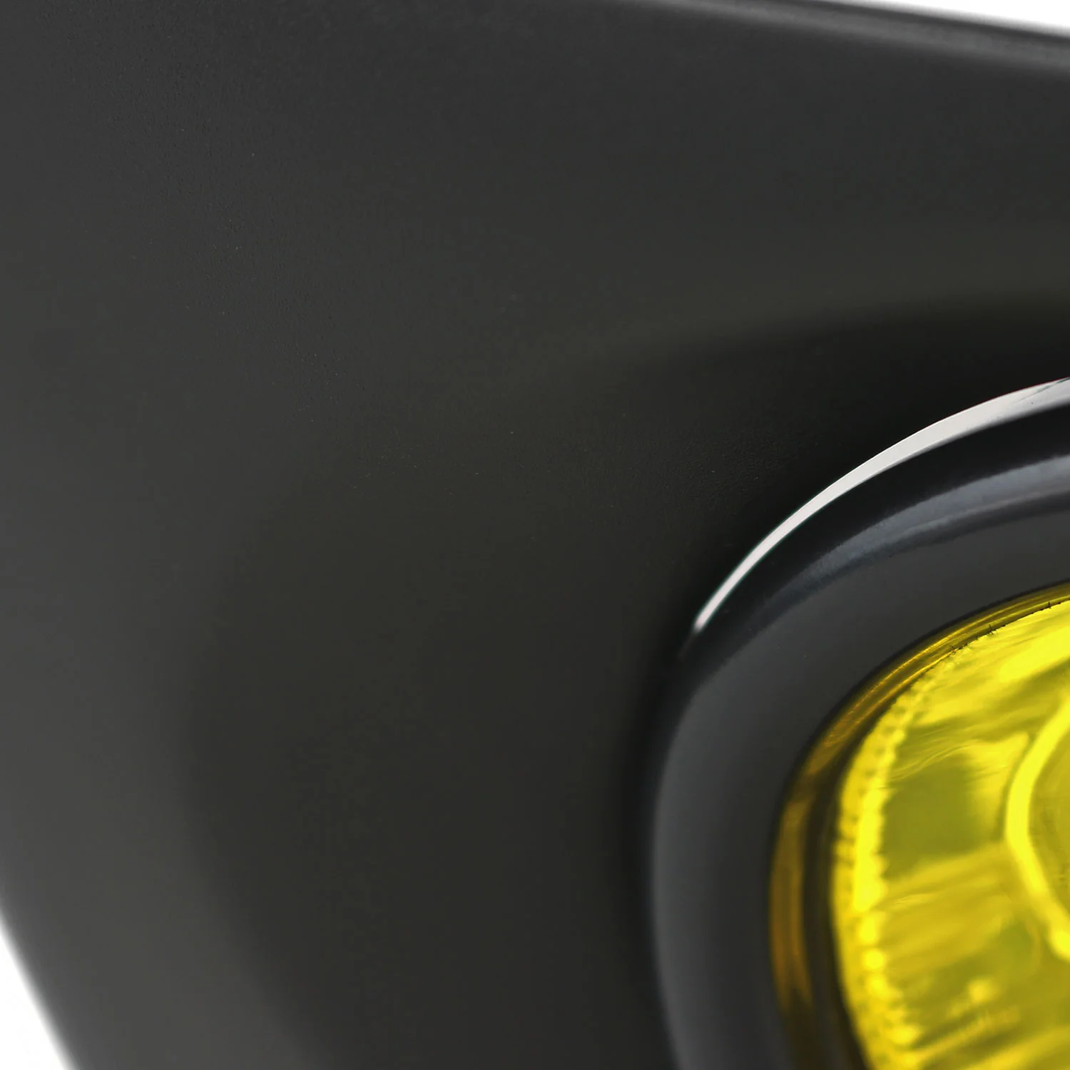 2001-2003 Honda Civic Coupe/Sedan 12V/55W H11 Fog Lights Kit Chrome/Yellow - Image 4
