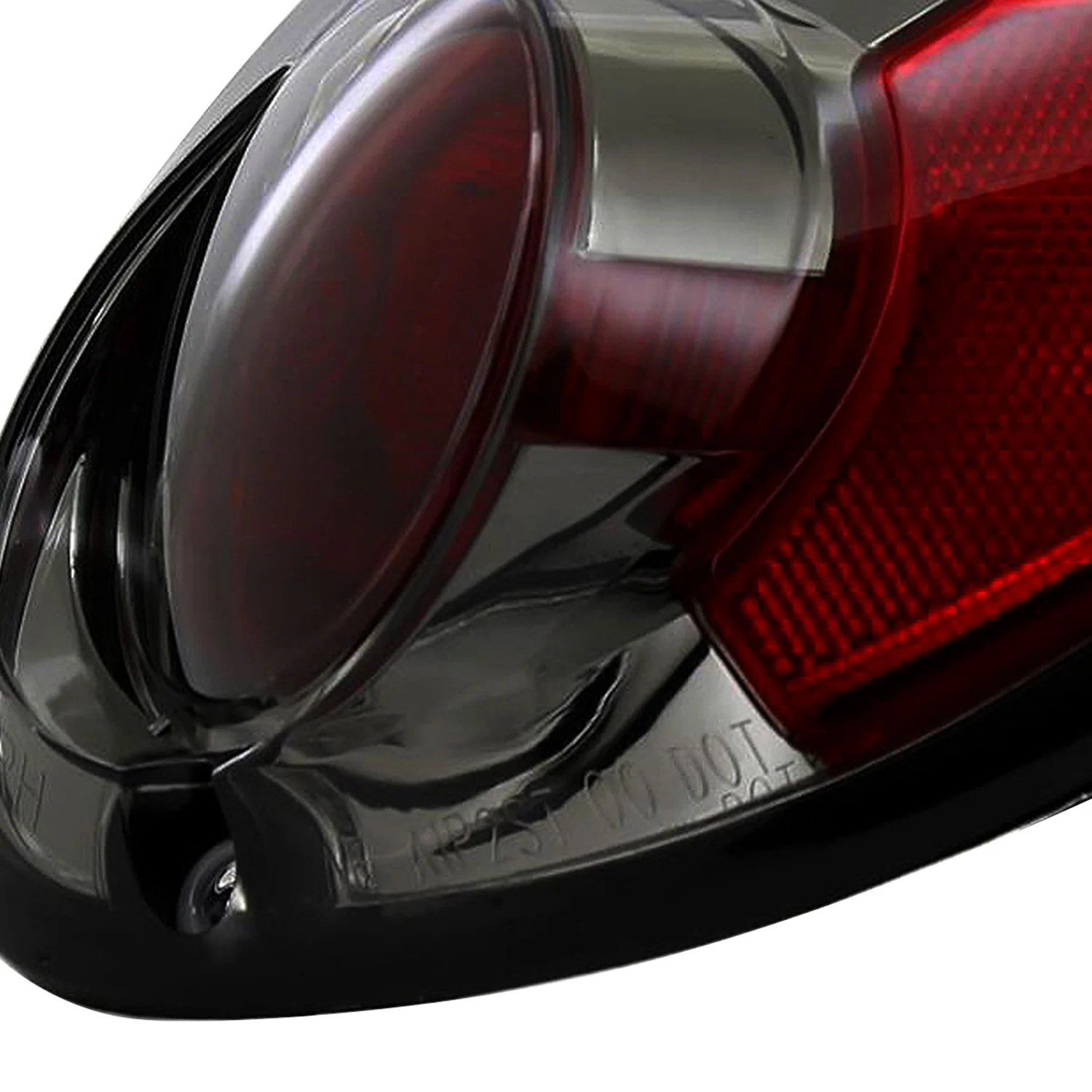 2001-2005 Chrysler PT Cruiser Tail Lights Chrome Housing/Smoke Lens - Image 6