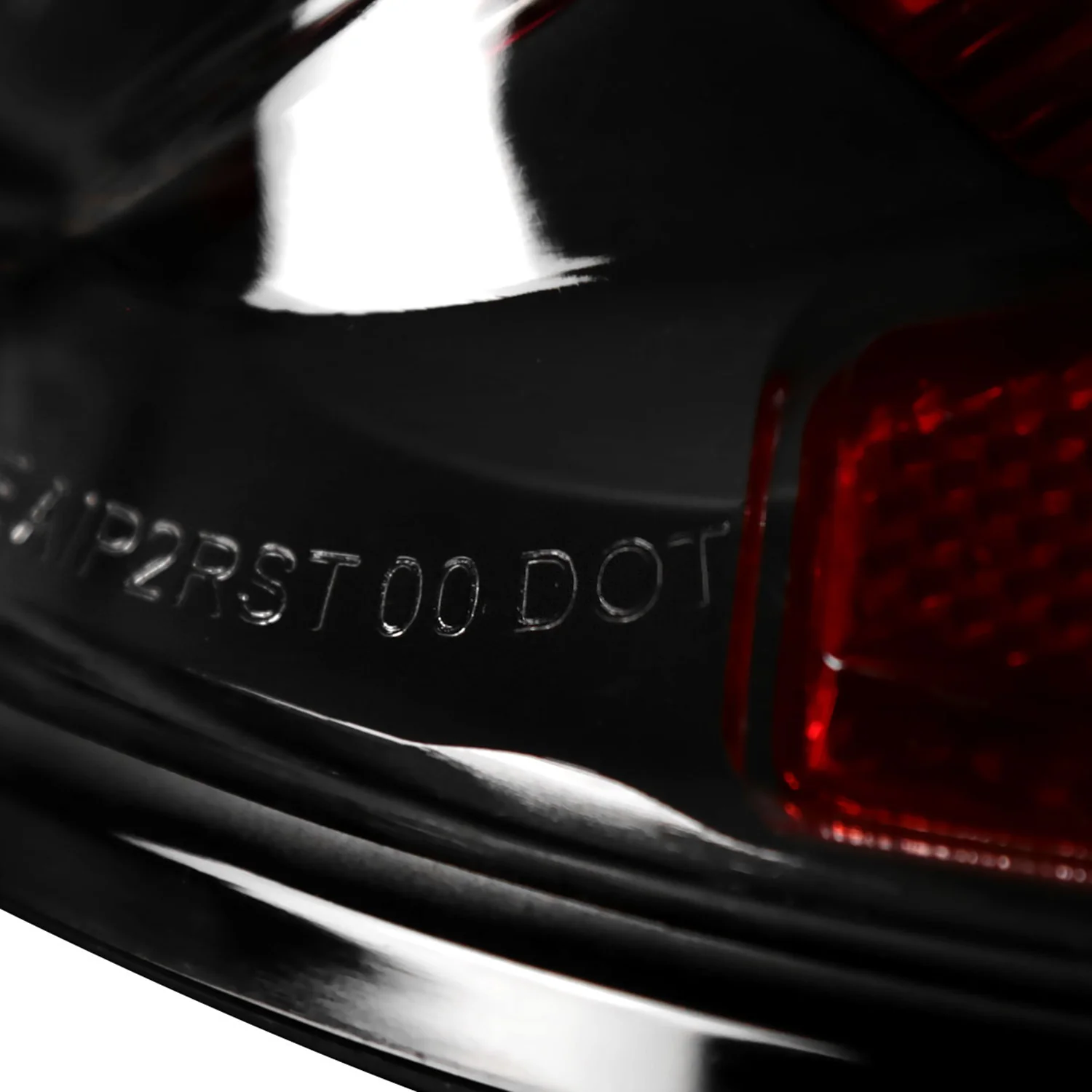 2001-2005 Chrysler PT Cruiser Tail Lights Matte Black Housing/Clear Lens - Image 6