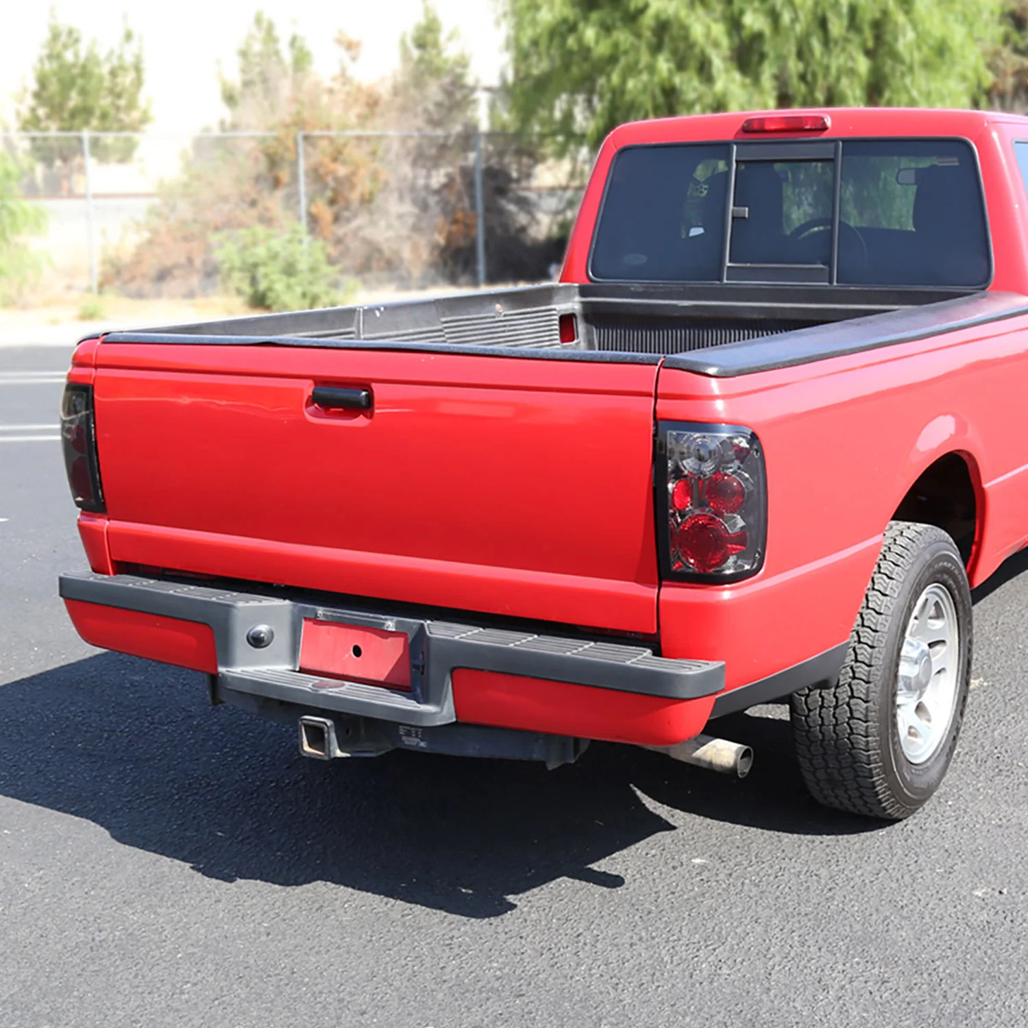 2001-2005 Ford Ranger Tail Lights Chrome Housing/Smoke Lens - Image 10