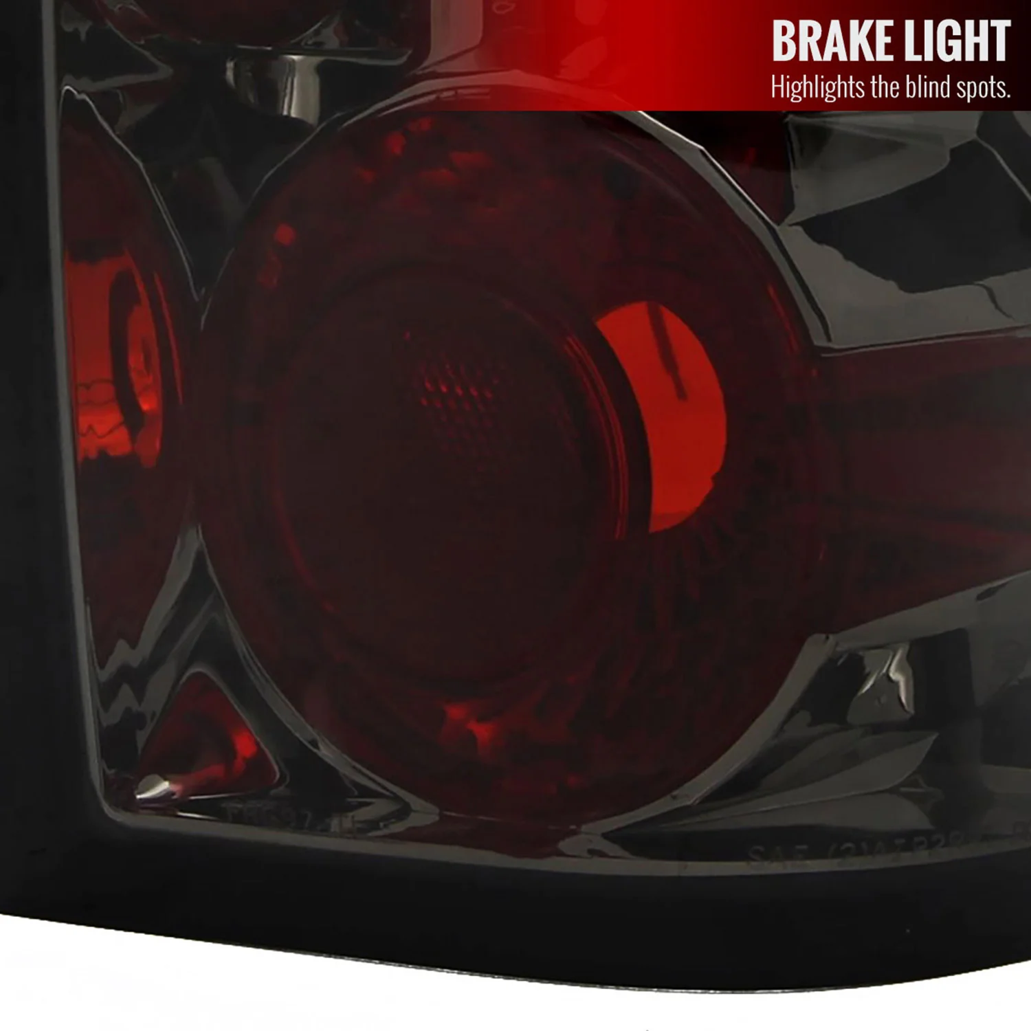 2001-2005 Ford Ranger Tail Lights Chrome Housing/Smoke Lens - Image 3