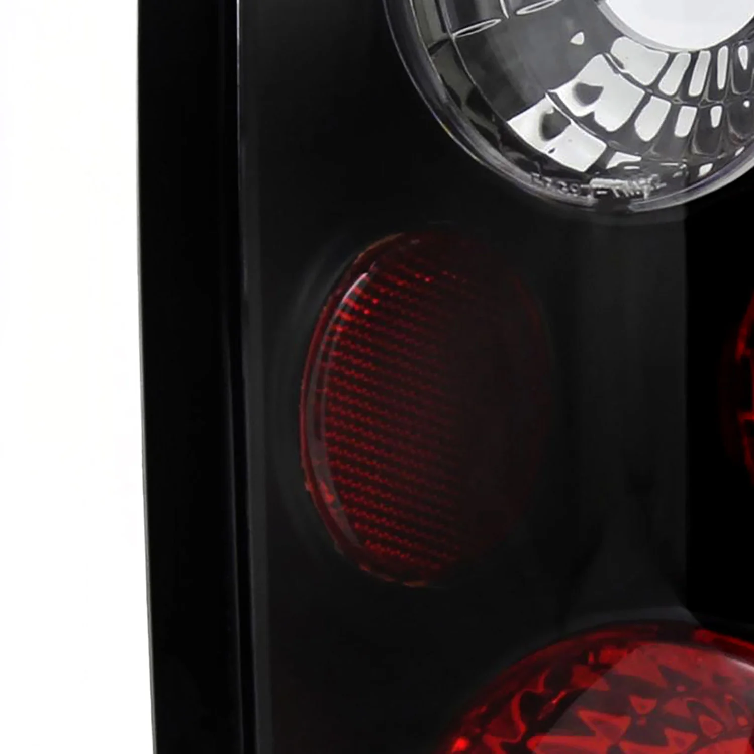 2001-2005 Ford Ranger Tail Lights Matte Black Housing/Clear Lens - Image 5