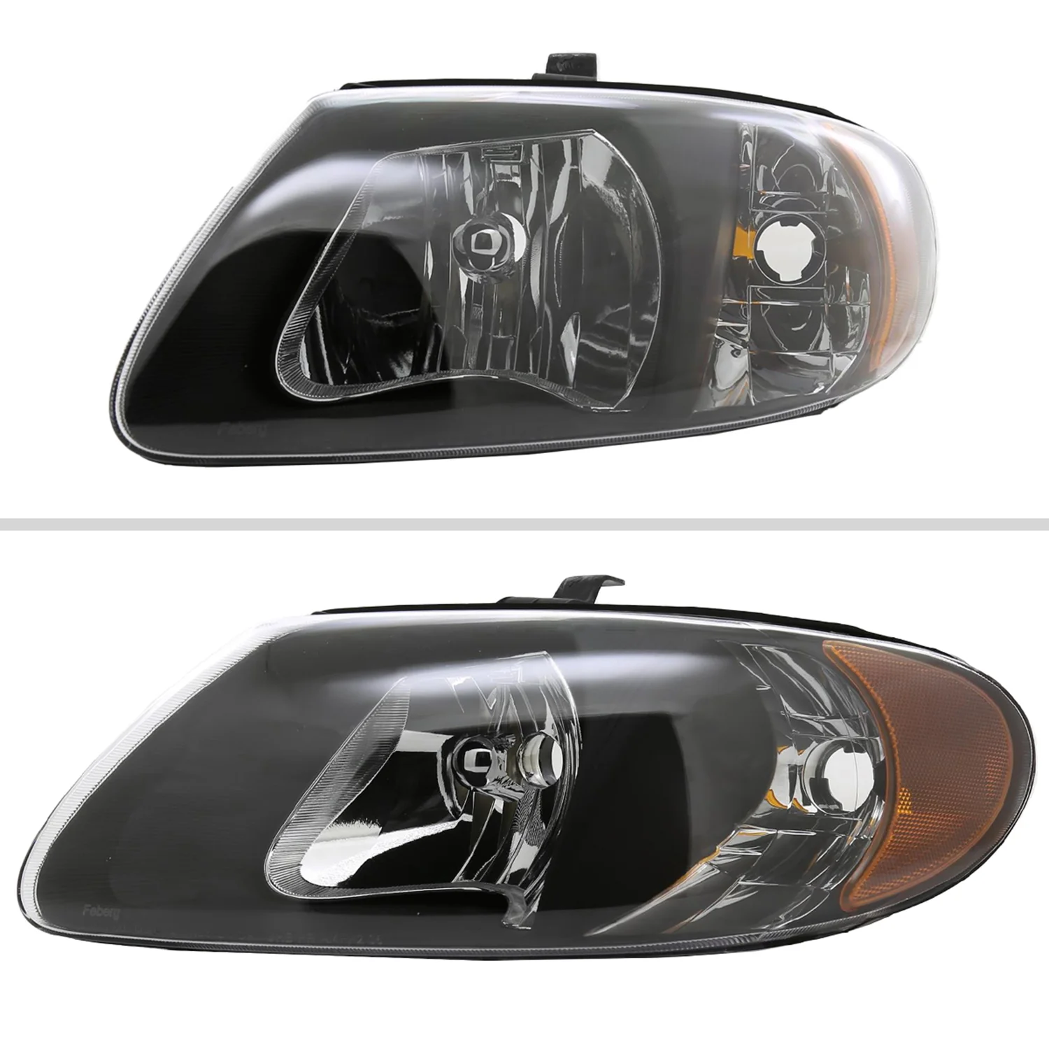 2001-2007 Dodge Caravan/ Voyager/Town&Country Factory Crystal Headlights - Image 2