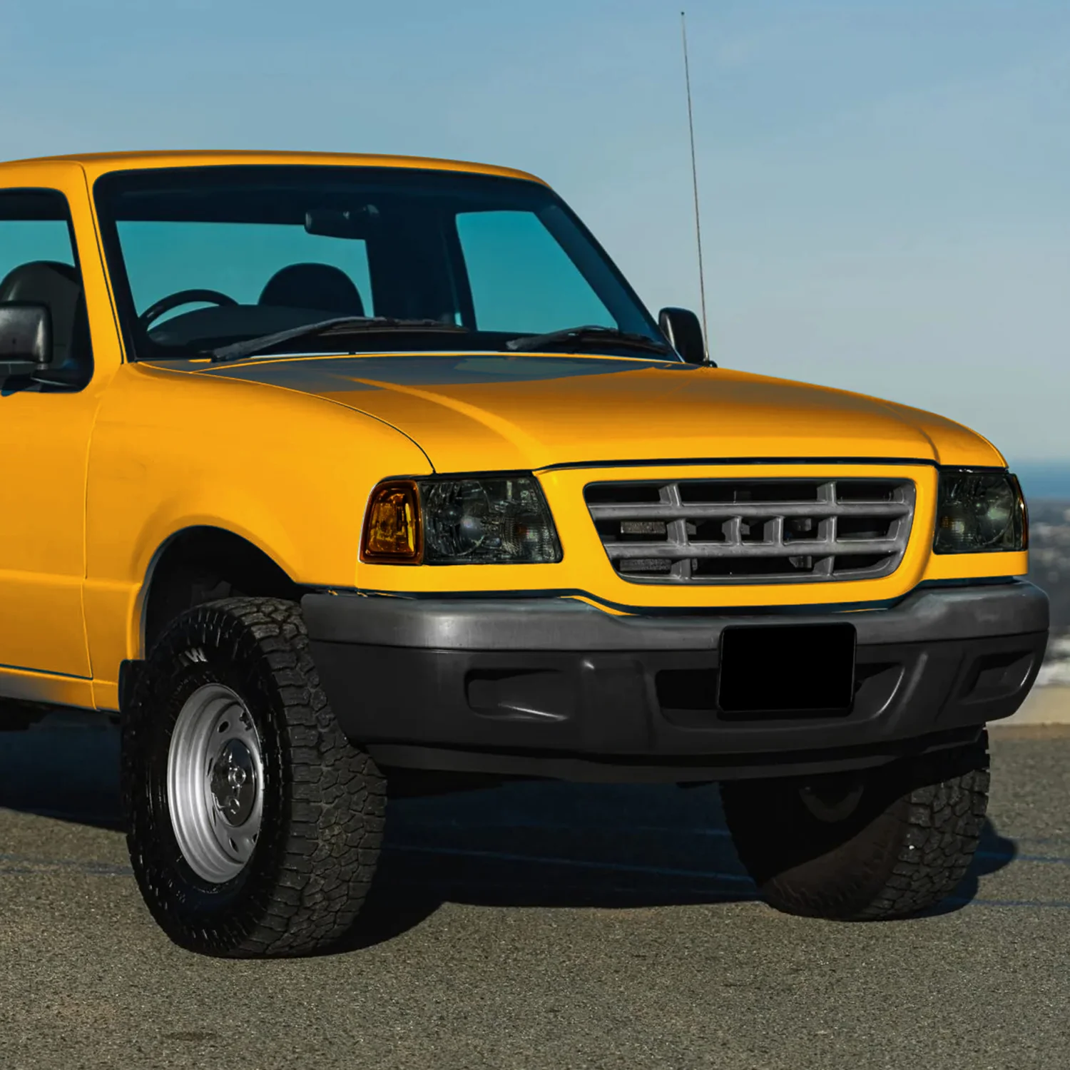 2001-2011 Ford Ranger Factory Headlights Amber Corner Signal Lights Chrome - Image 10