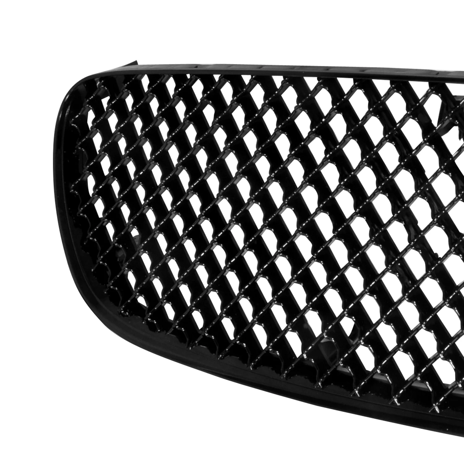 2002-2003 Nissan Maxima Glossy Black ABS Mesh Grille - Image 4