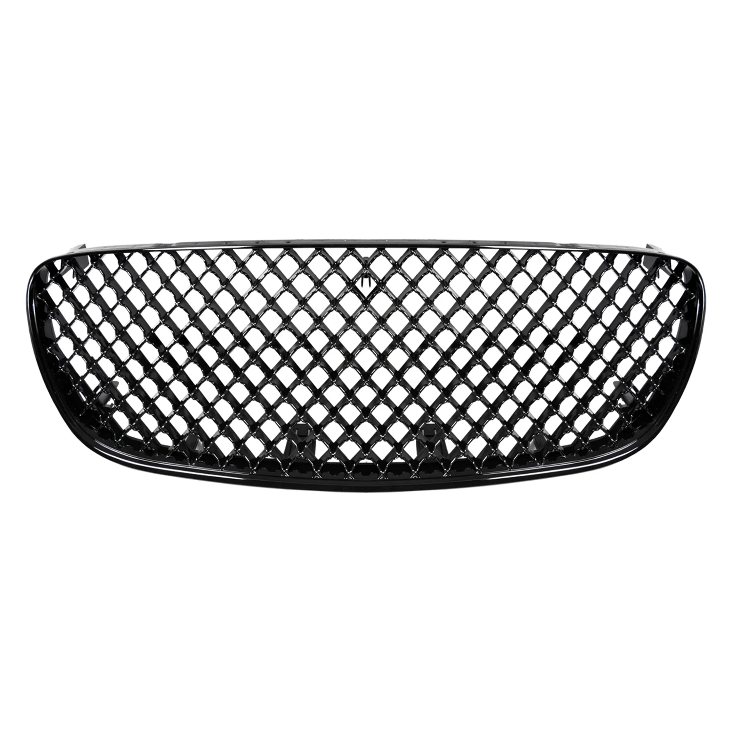 2002-2003 Nissan Maxima Glossy Black ABS Mesh Grille - Image 8