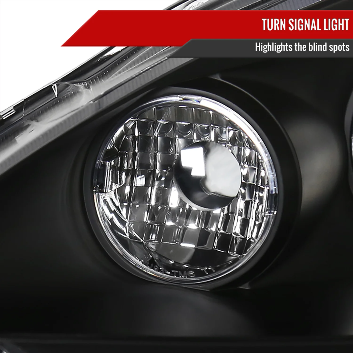 2002-2004 Acura RSX Dual Halo Projector Headlights Matte Black/Clear Lens - Image 5
