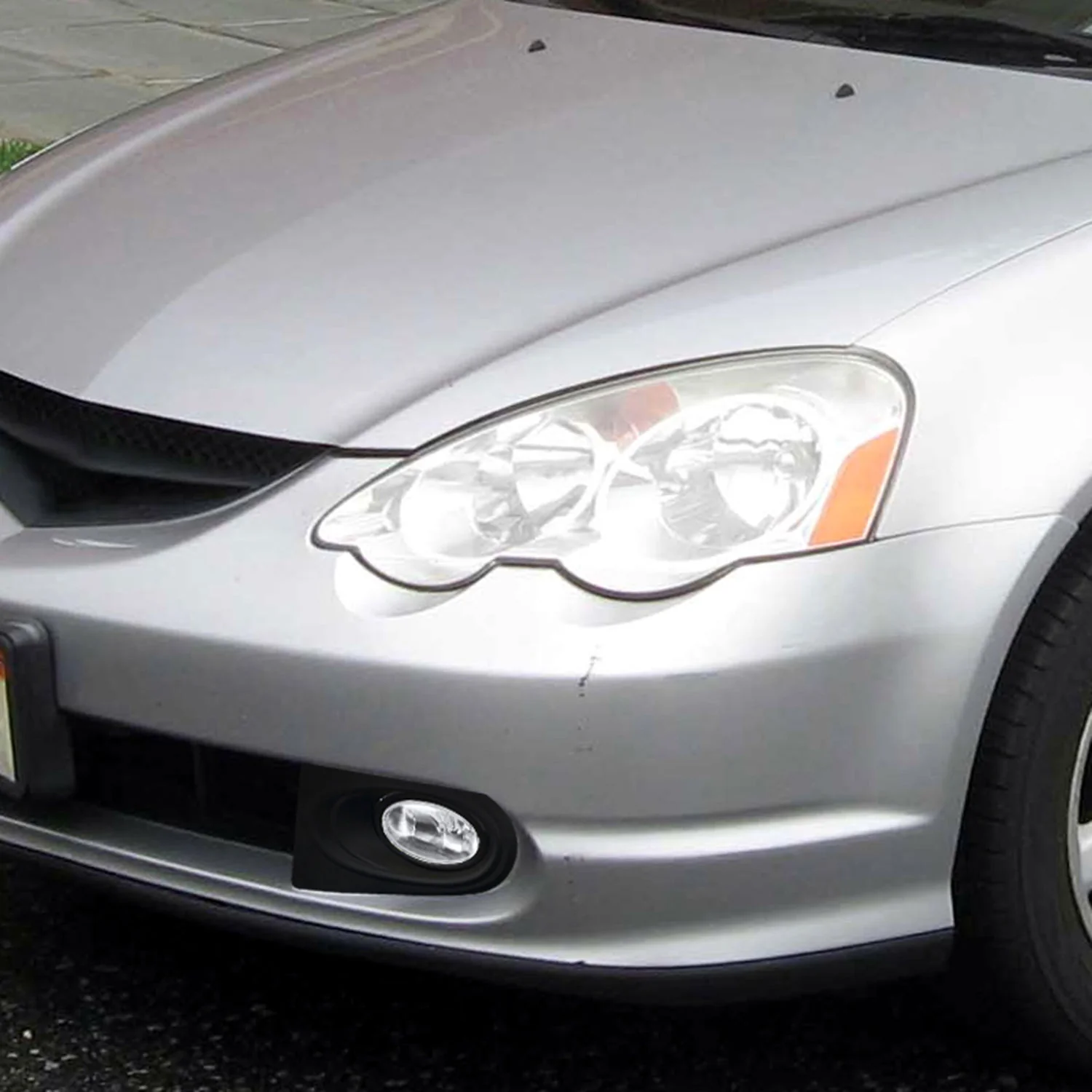 2002-2004 Acura RSX H11 Fog Lights Kit Chrome Housing/Clear Lens - Image 8