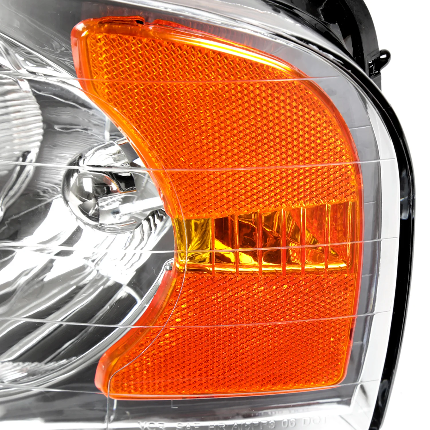 2002-2005 Dodge RAM 1500 2500 3500 Factory Headlights Chrome/Clear - Image 5