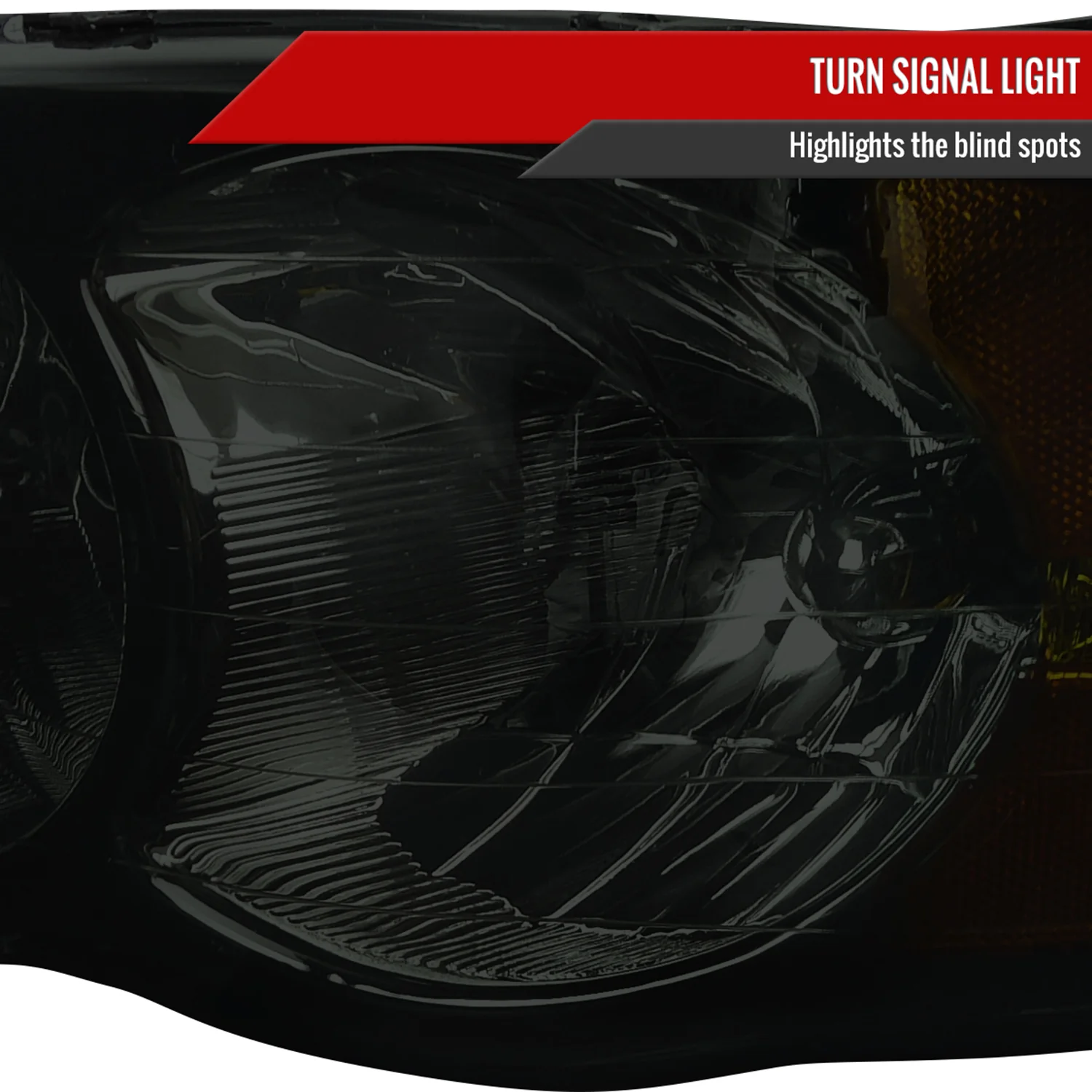 2002-2005 Dodge RAM 1500 2500 3500 Factory Headlights Chrome/Smoke - Image 4