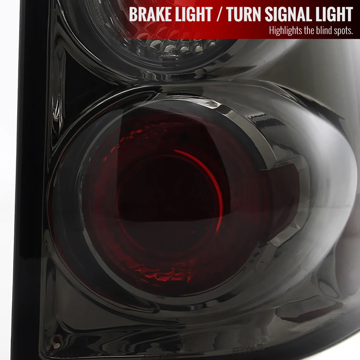 2002-2005 Ford Explorer Tail Lights Chrome Housing/Smoke Lens - Image 3