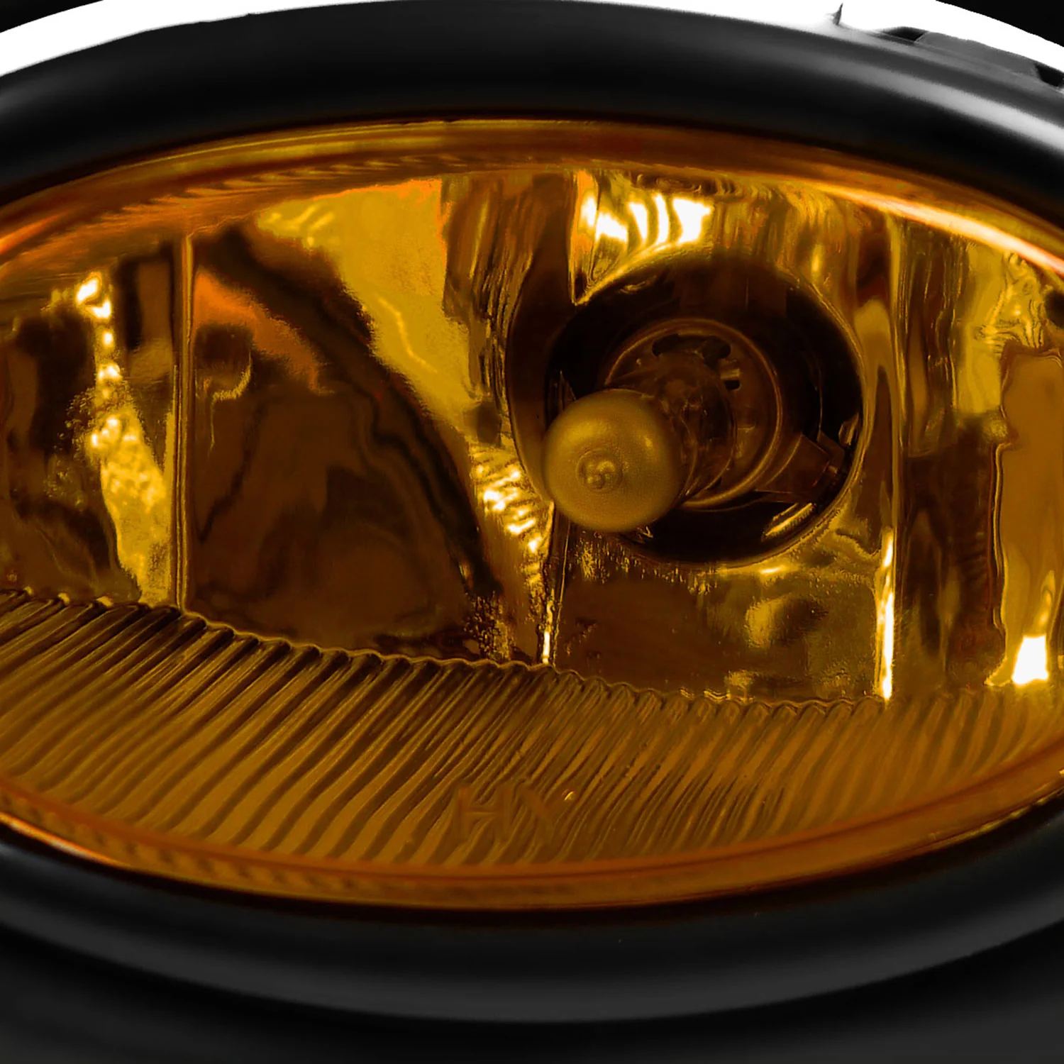 2002-2005 Honda Civic Si Hatchback H11 Fog Lights Kit Chrome/Amber Yellow Lens - Image 3
