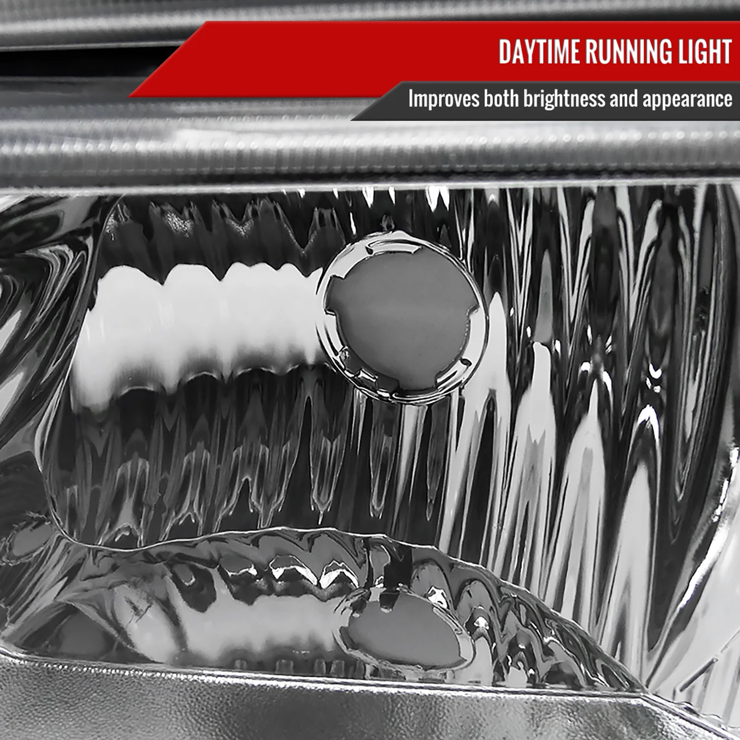 2002-2006 Chevy Avalanche/ 03-2007 Silverado Factory Headlights Bumper Lights - Image 4