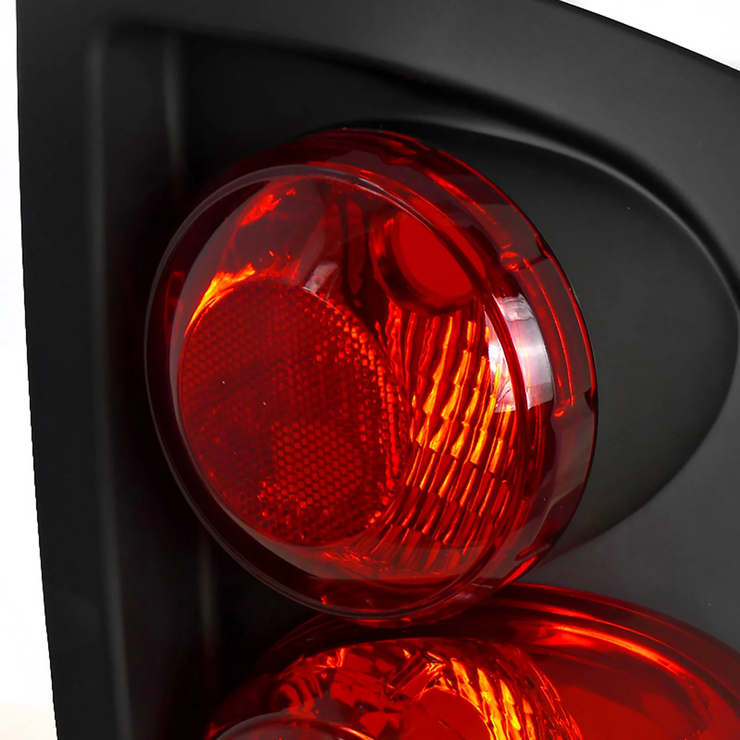 2002-2006 Dodge RAM Retro Style Tail Lights Matte Black Housing/Clear Lens - Image 3