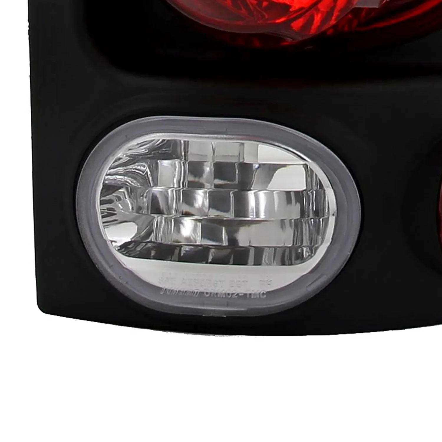 2002-2006 Dodge RAM Retro Style Tail Lights Matte Black Housing/Clear Lens - Image 4