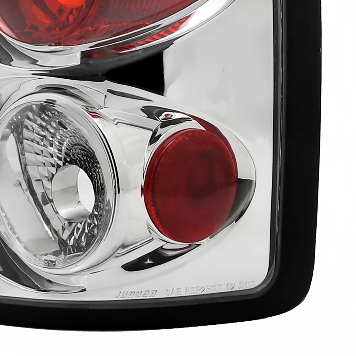 2002-2006 Dodge RAM Tail Lights Chrome Housing/Clear Lens - Image 5