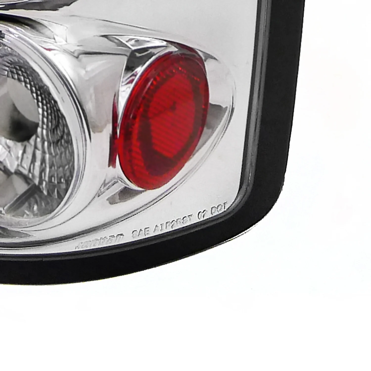 2002-2006 Dodge RAM Tail Lights Chrome Housing/Clear Lens - Image 6