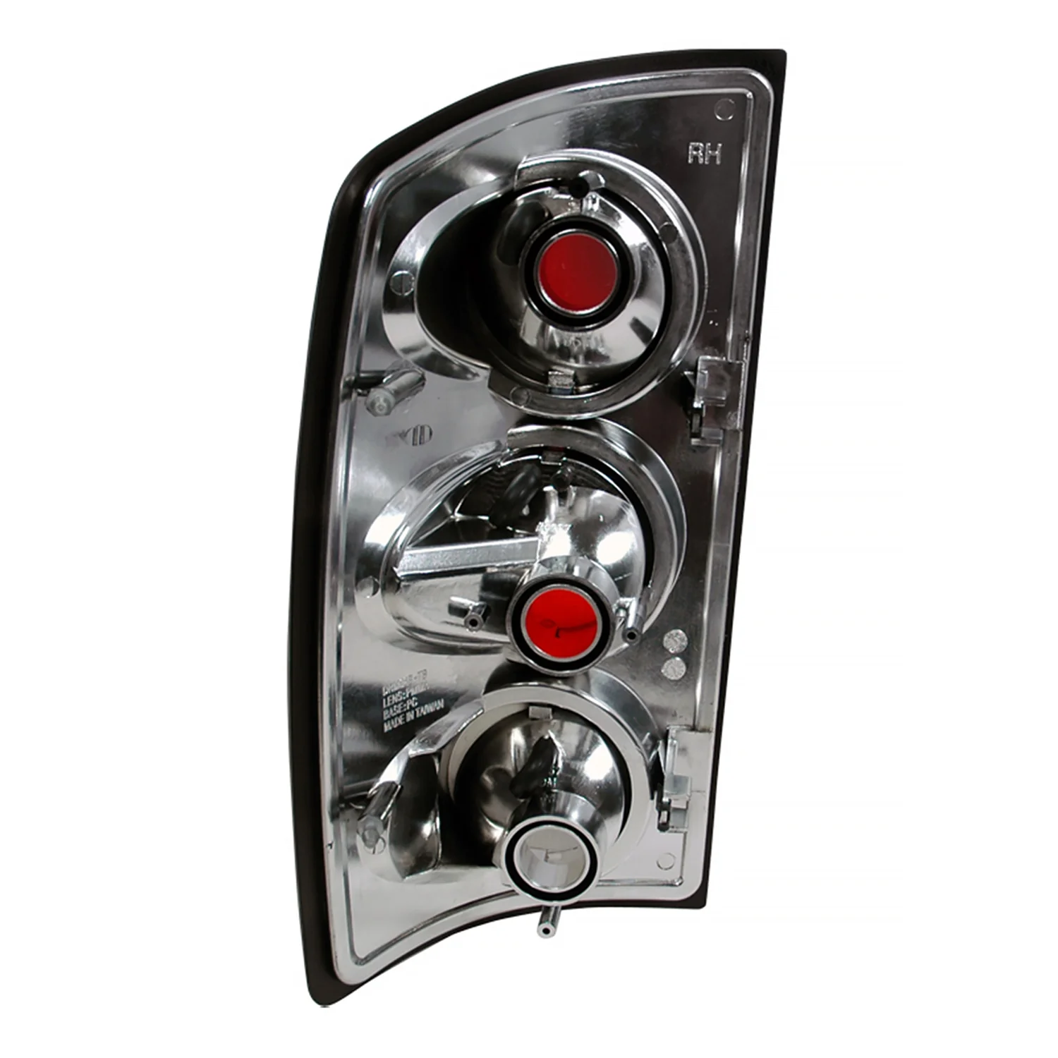 2002-2006 Dodge RAM Tail Lights Chrome Housing/Clear Lens - Image 8
