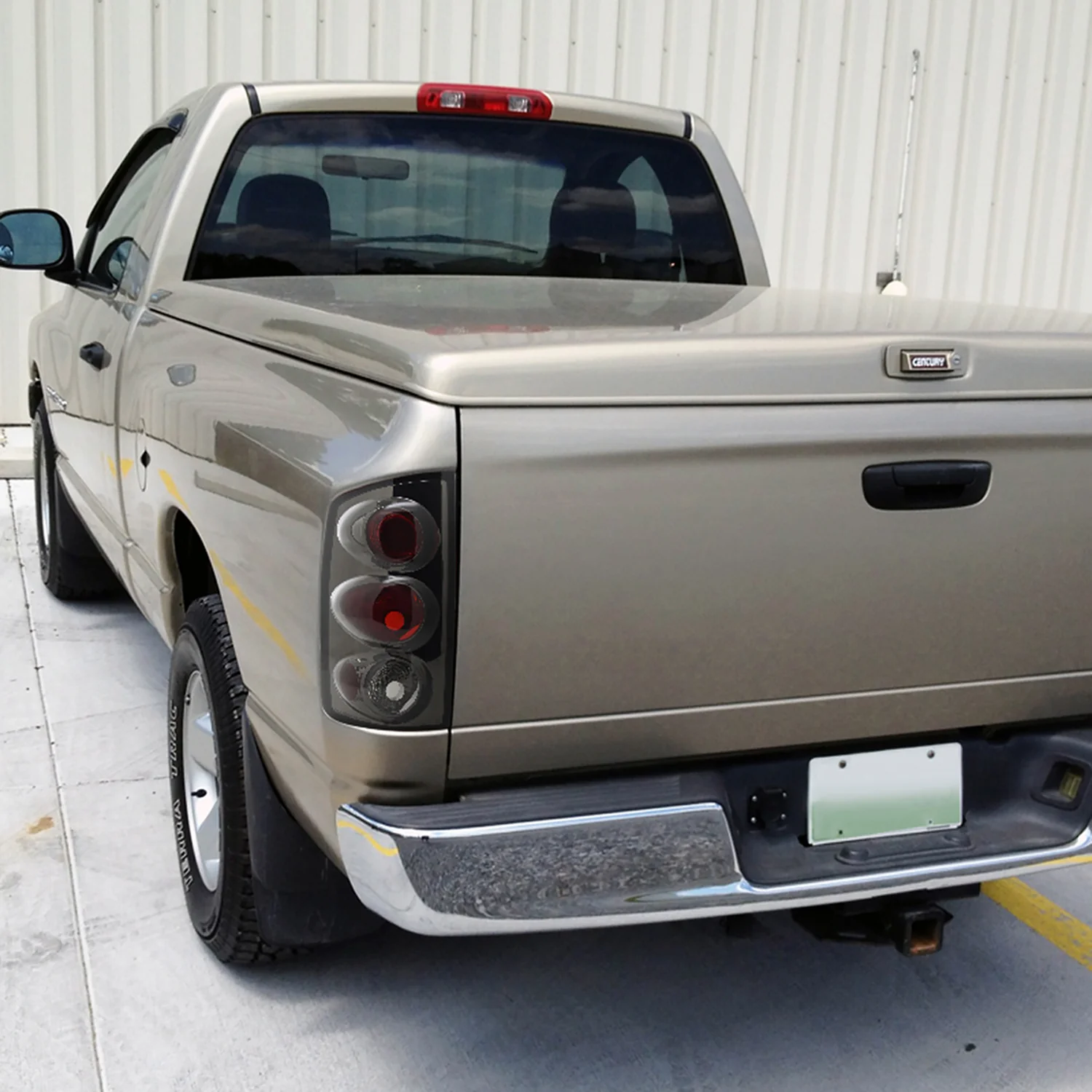 2002-2006 Dodge RAM Tail Lights Chrome Housing/Smoke Lens - Image 10