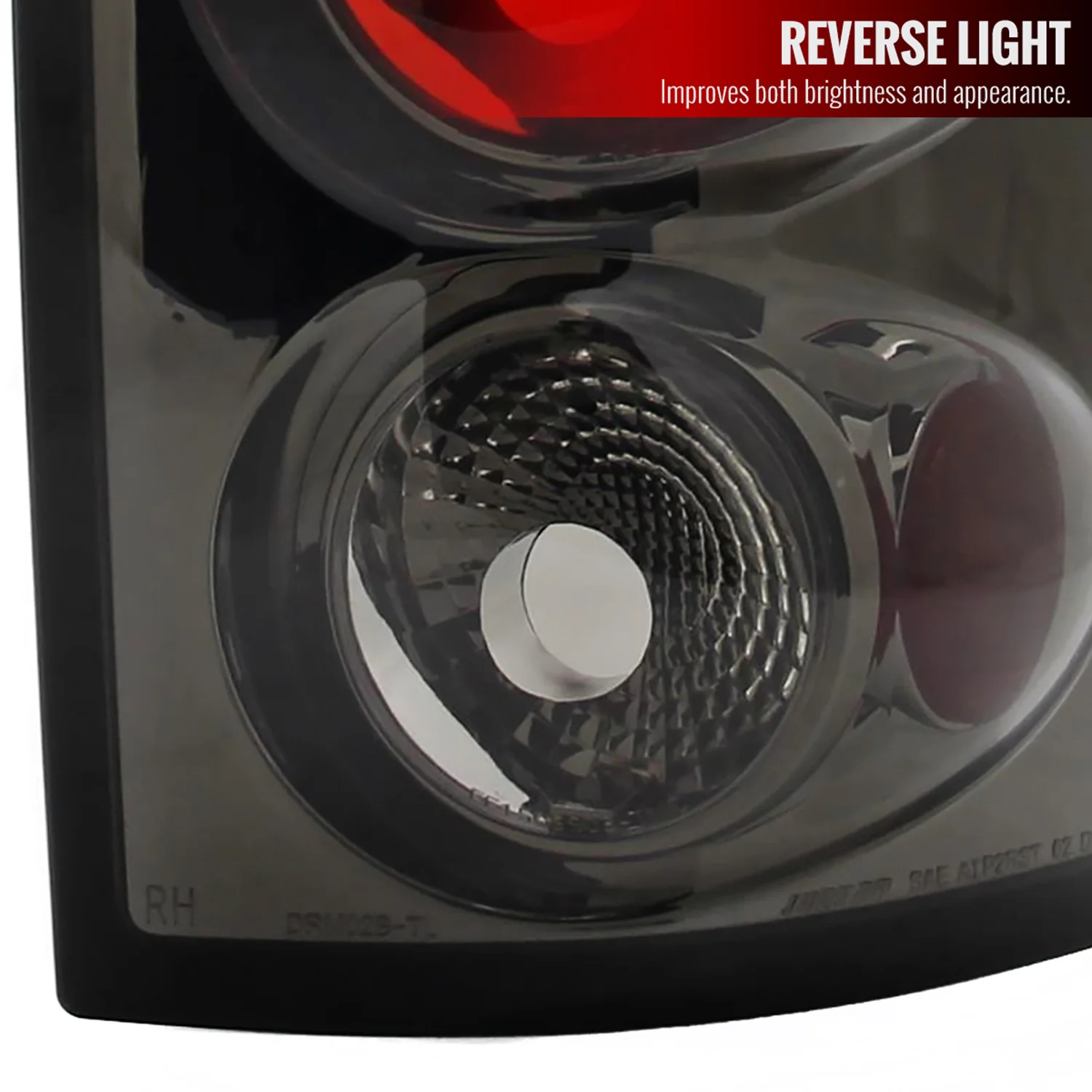 2002-2006 Dodge RAM Tail Lights Chrome Housing/Smoke Lens - Image 3