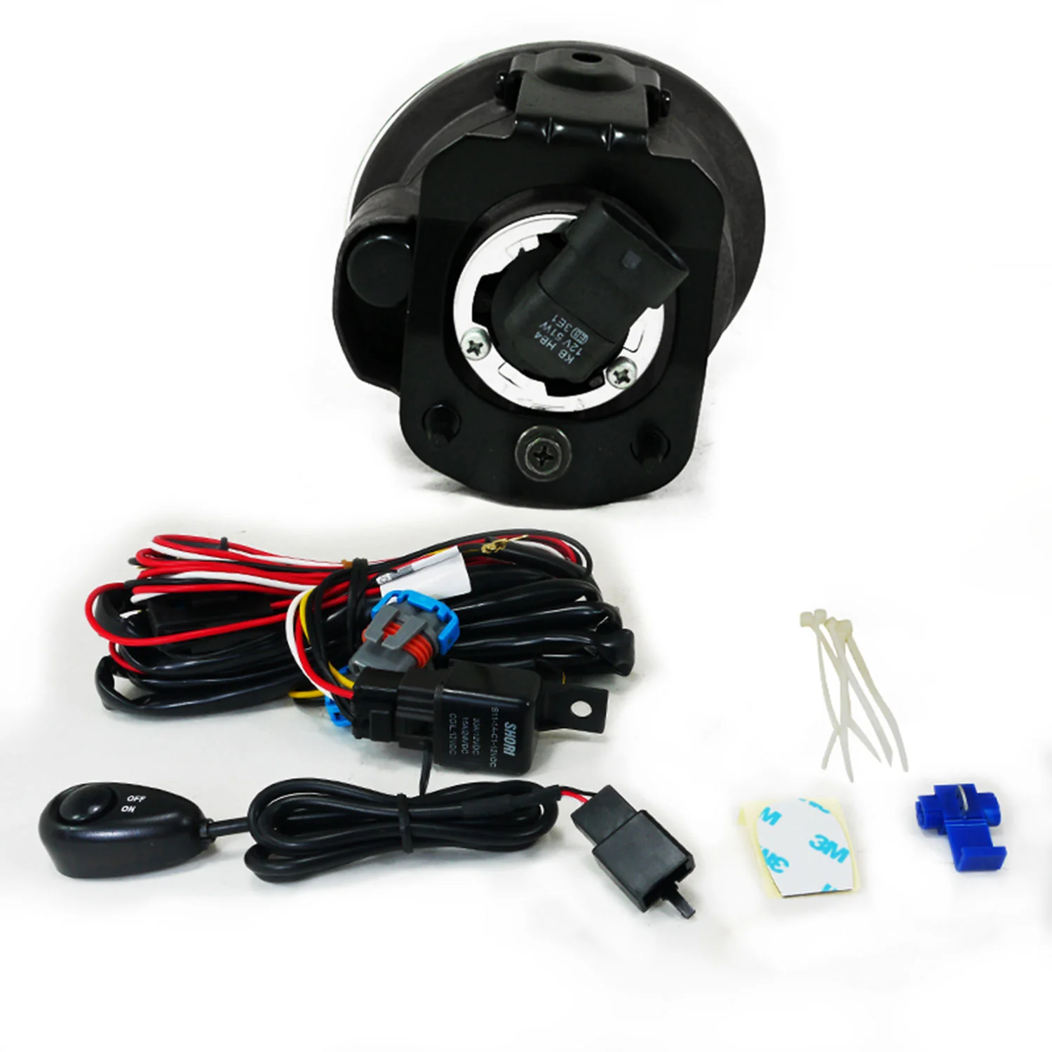 2002-2006 Nissan Altima/Murano Infiniti FX35/FX45 9006 Fog Lights Kit Smoke - Image 3