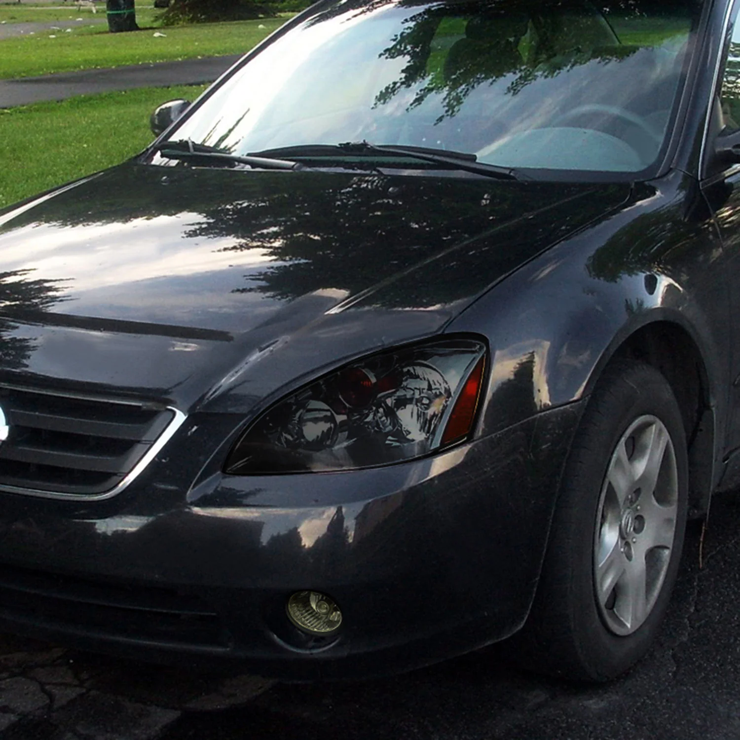 2002-2006 Nissan Altima/Murano Infiniti FX35/FX45 9006 Fog Lights Kit Smoke - Image 4