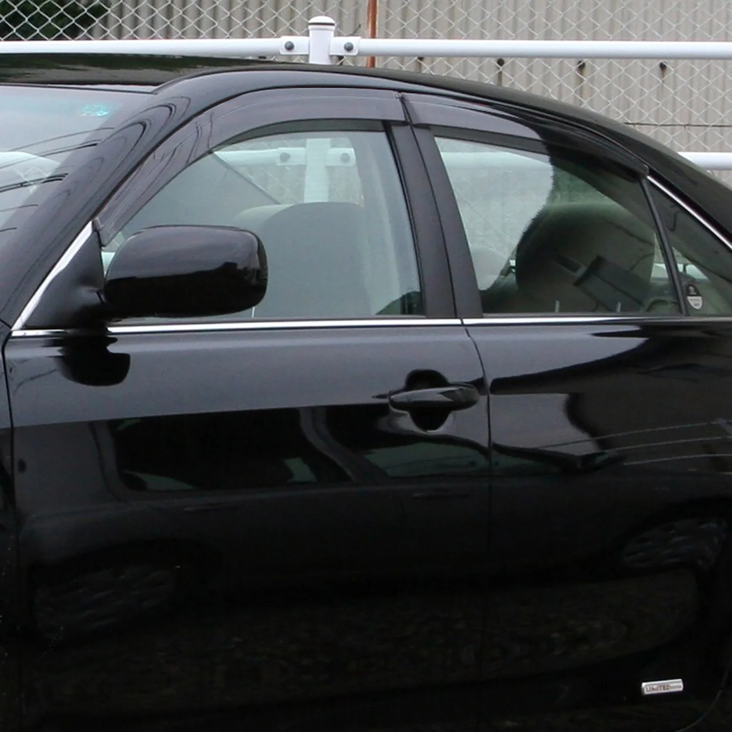 2002-2006 Toyota Camry Window Visor Vent Rain Guard Deflector Acrylic 4Pcs - Image 10