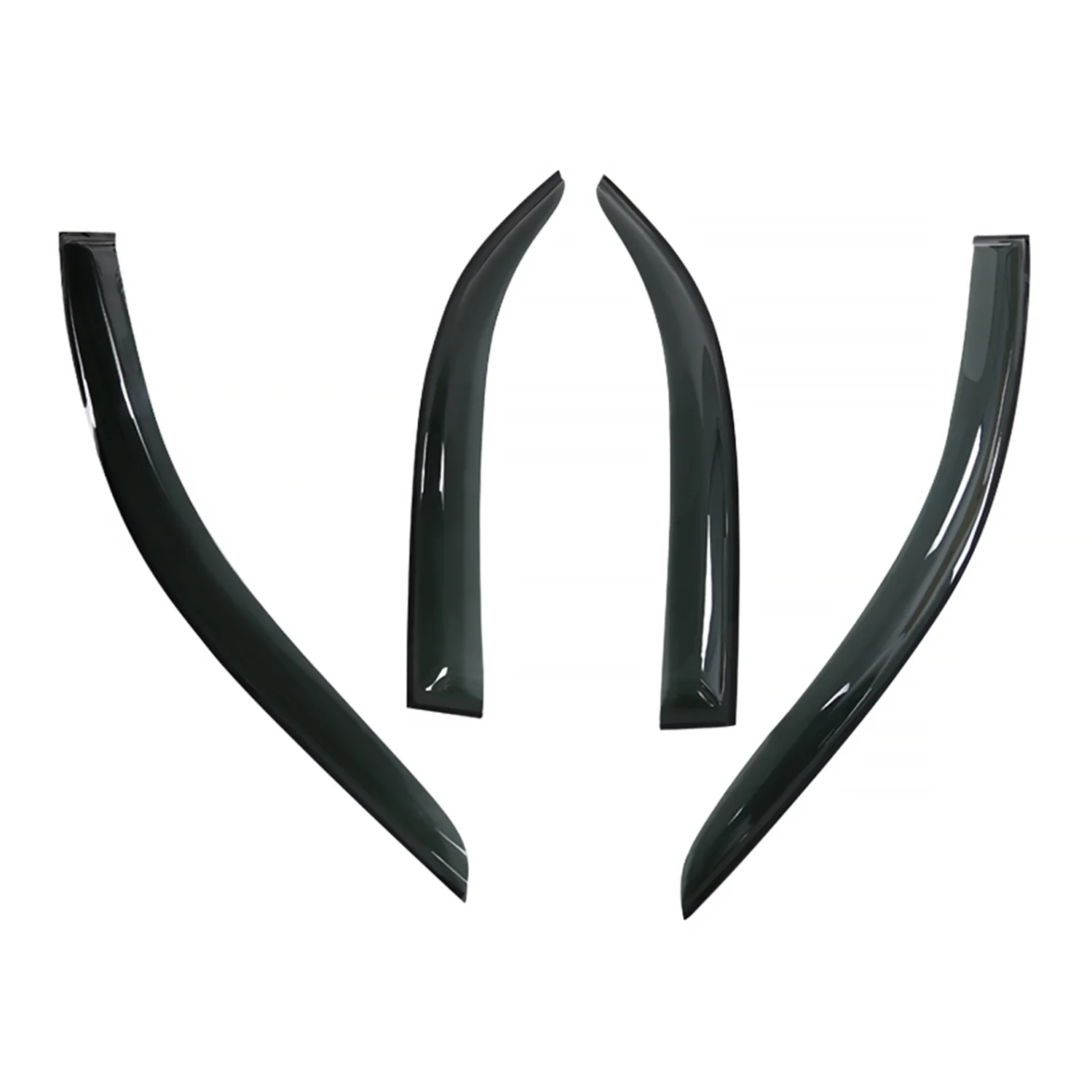 2002-2006 Toyota Camry Window Visor Vent Rain Guard Deflector Acrylic 4Pcs - Image 5