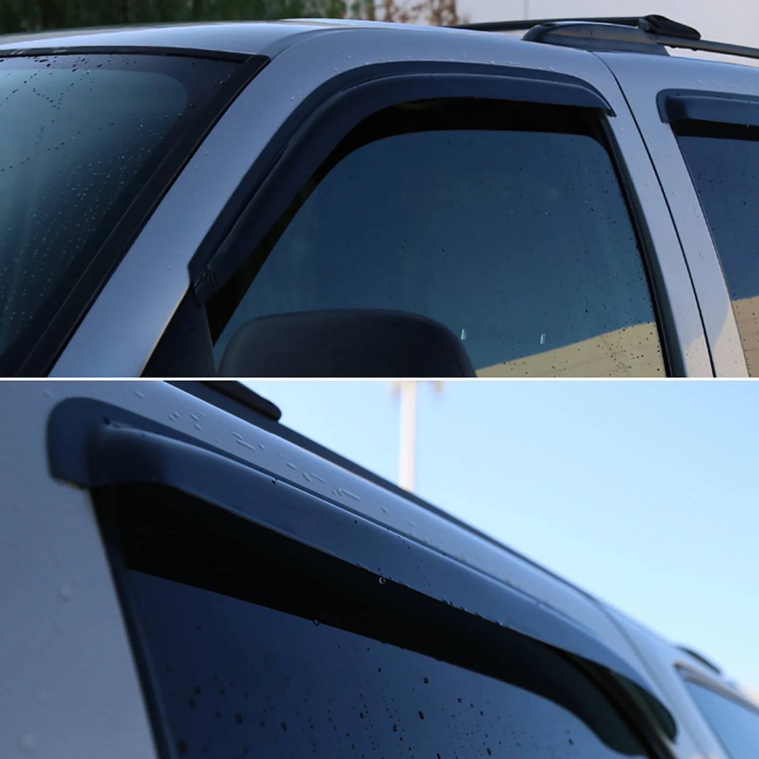 2002-2006 Toyota Camry Window Visor Vent Rain Guard Deflector Acrylic 4Pcs - Image 9