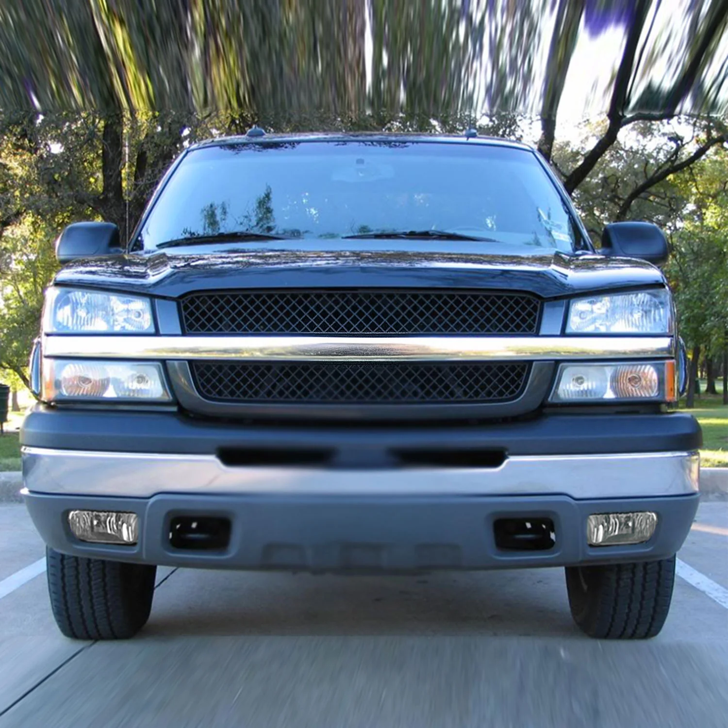 2002-2007 Chevy Silverado/Avalanche H10 Fog Lights Chrome Housing/Clear Lens - Image 10