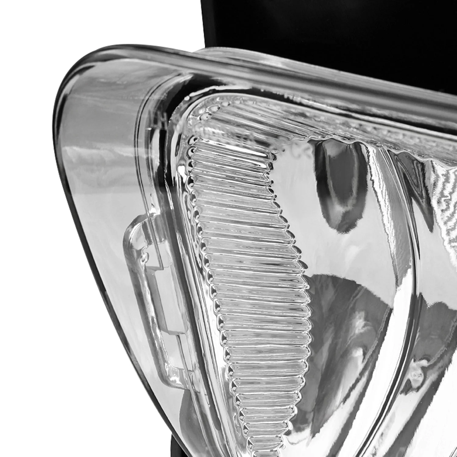 2002-2007 Chevy Silverado/Avalanche H10 Fog Lights Chrome Housing/Clear Lens - Image 4