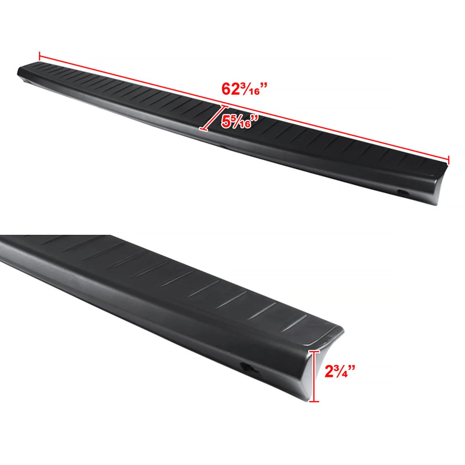 2002-2008 Dodge RAM 1500 / 2003-2009 RAM 2500 3500 Tailgate Cap Protector Cover - Image 2
