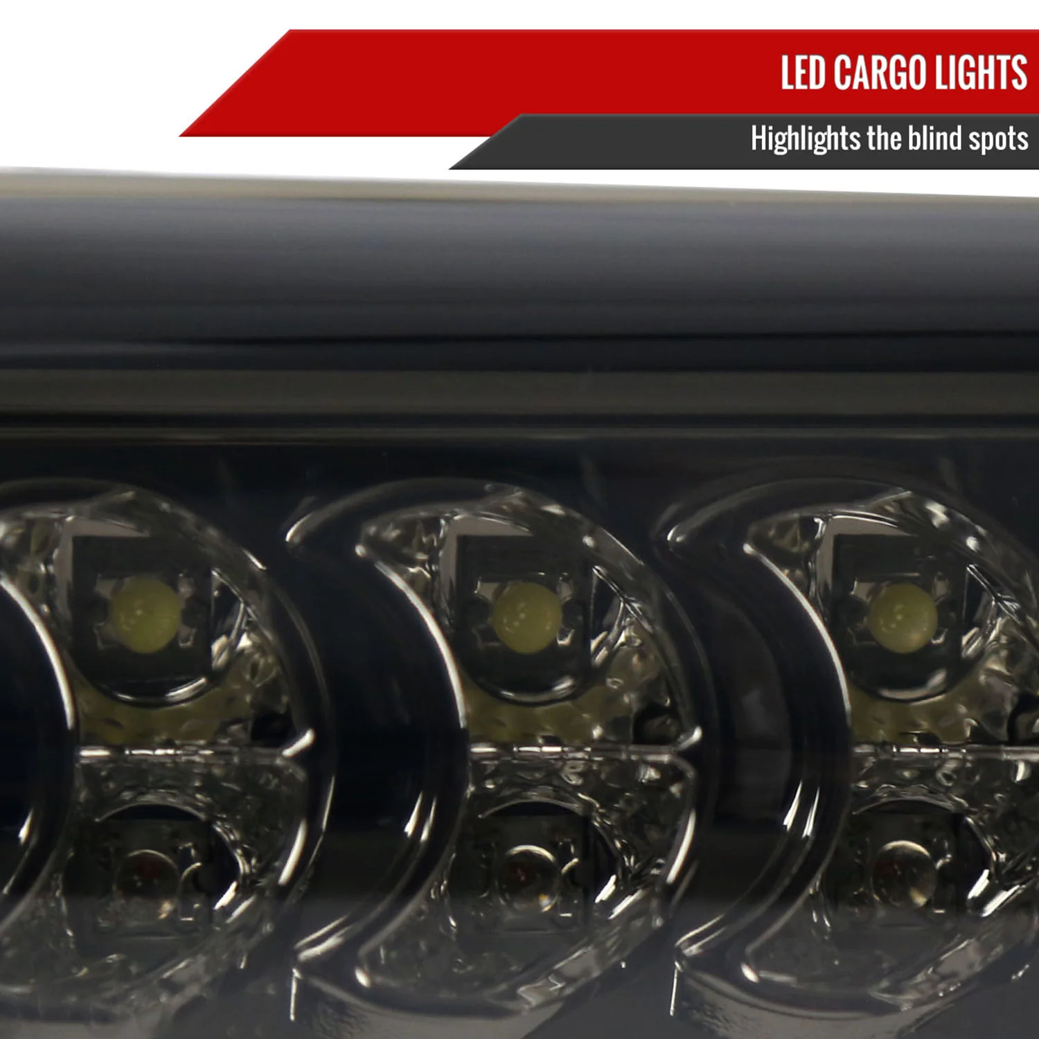 2002-2008 Dodge RAM LED 3rd Brake Light Chrome Housing/Smoke Lens - Image 5