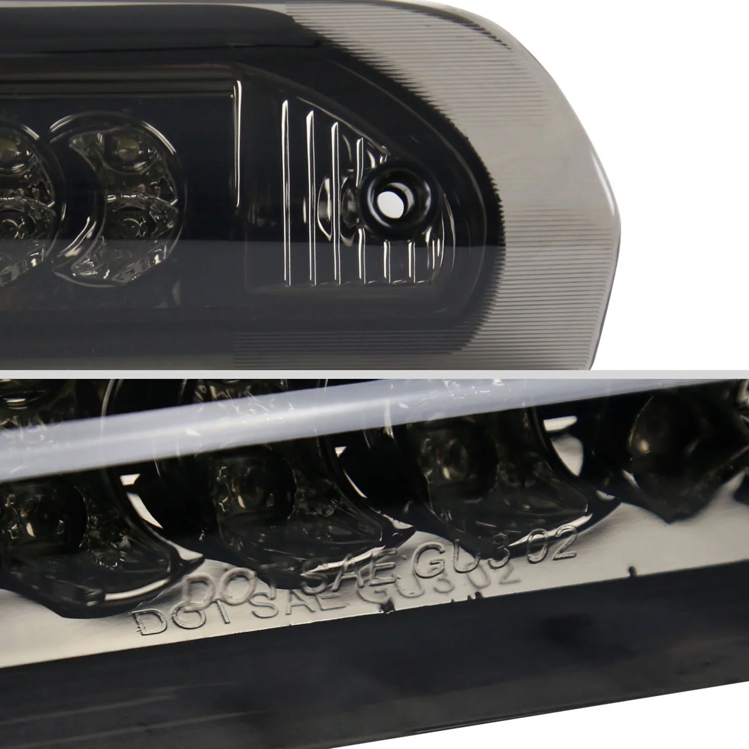 2002-2008 Dodge RAM LED 3rd Brake Light Chrome Housing/Smoke Lens - Image 6