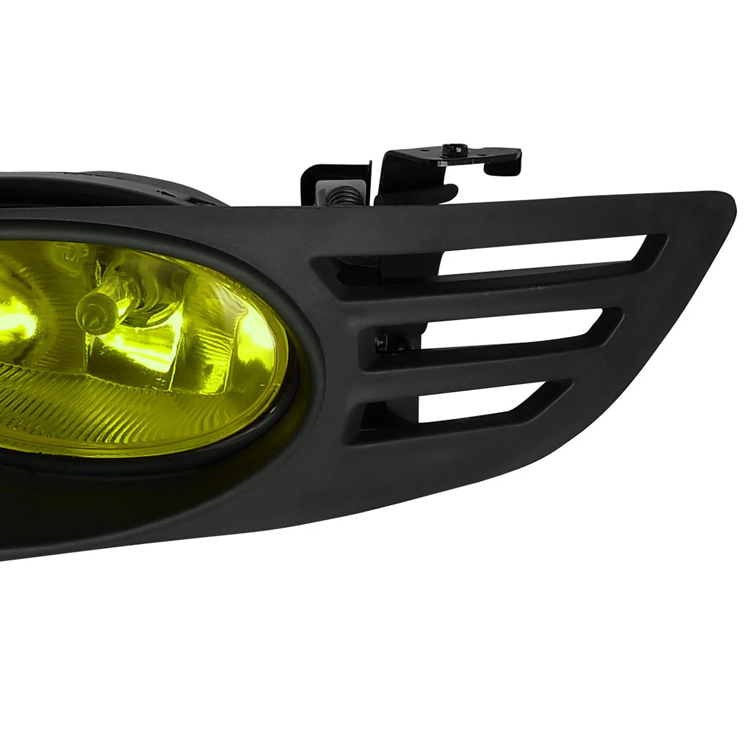 2003-2005 Honda Accord Coupe H11 Fog Lights Kit Chrome Housing/Yellow Lens - Image 5