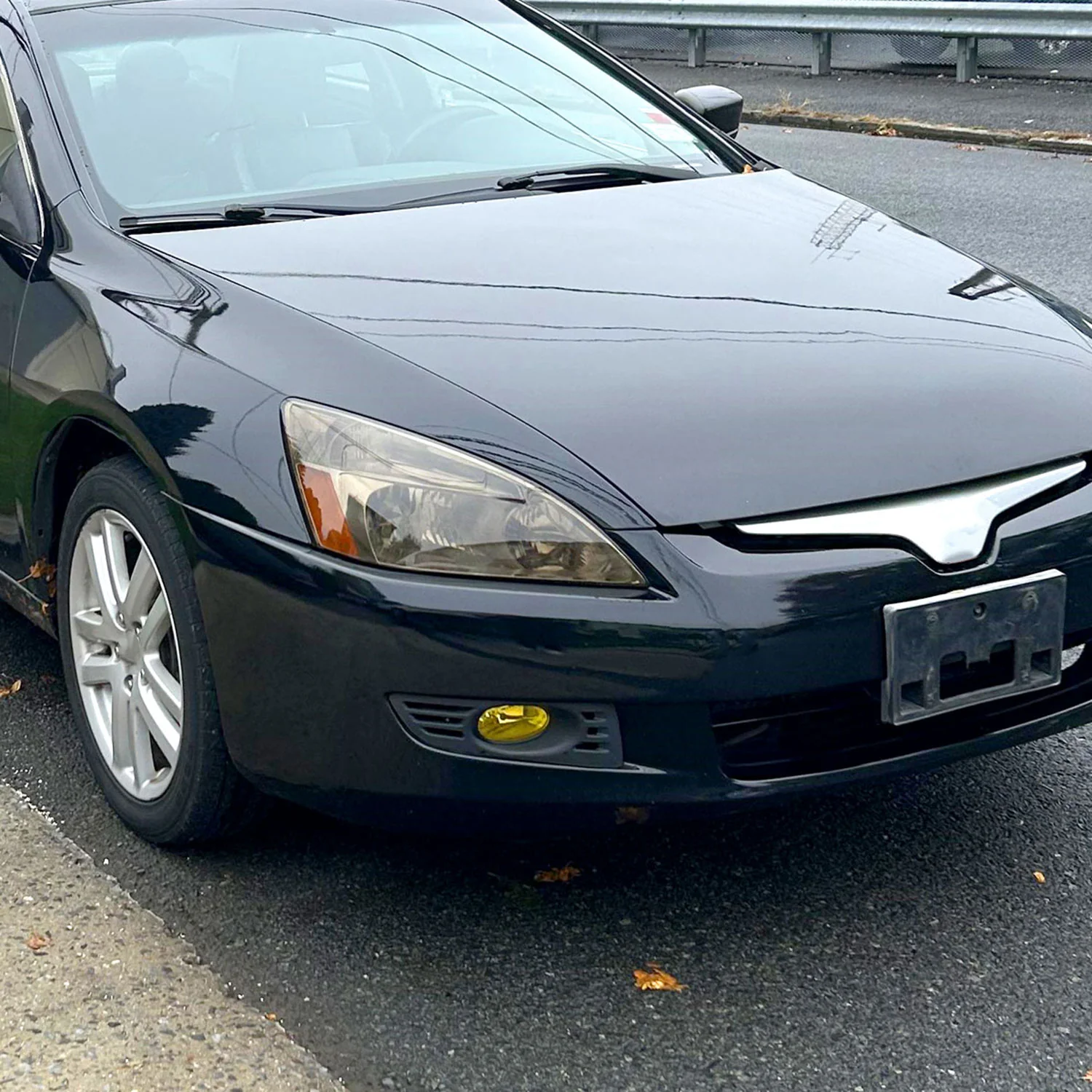2003-2005 Honda Accord Coupe H11 Fog Lights Kit Chrome Housing/Yellow Lens - Image 9