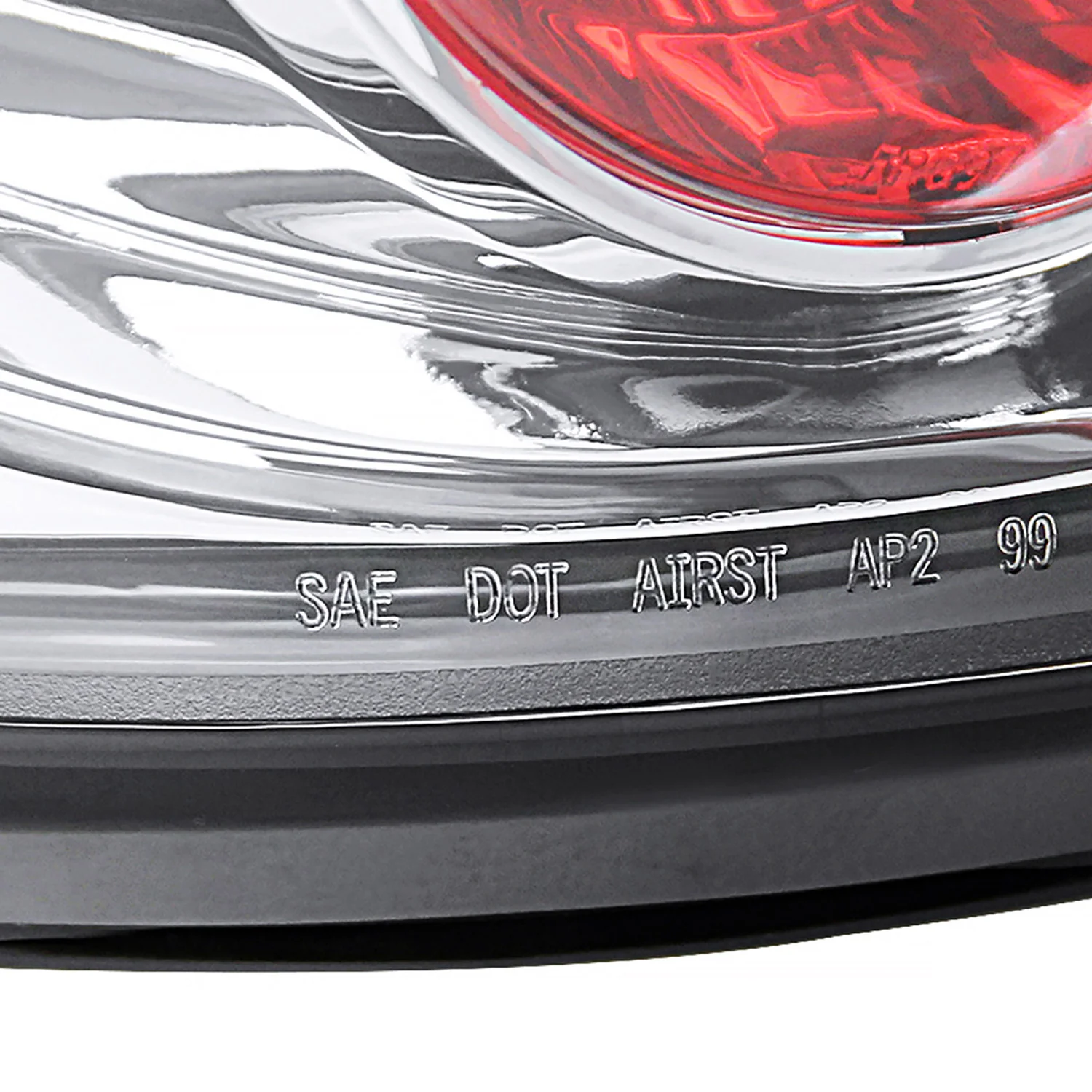 2003-2006 Chevrolet Silverado Tail Lights Chrome Housing/Clear Lens - Image 7