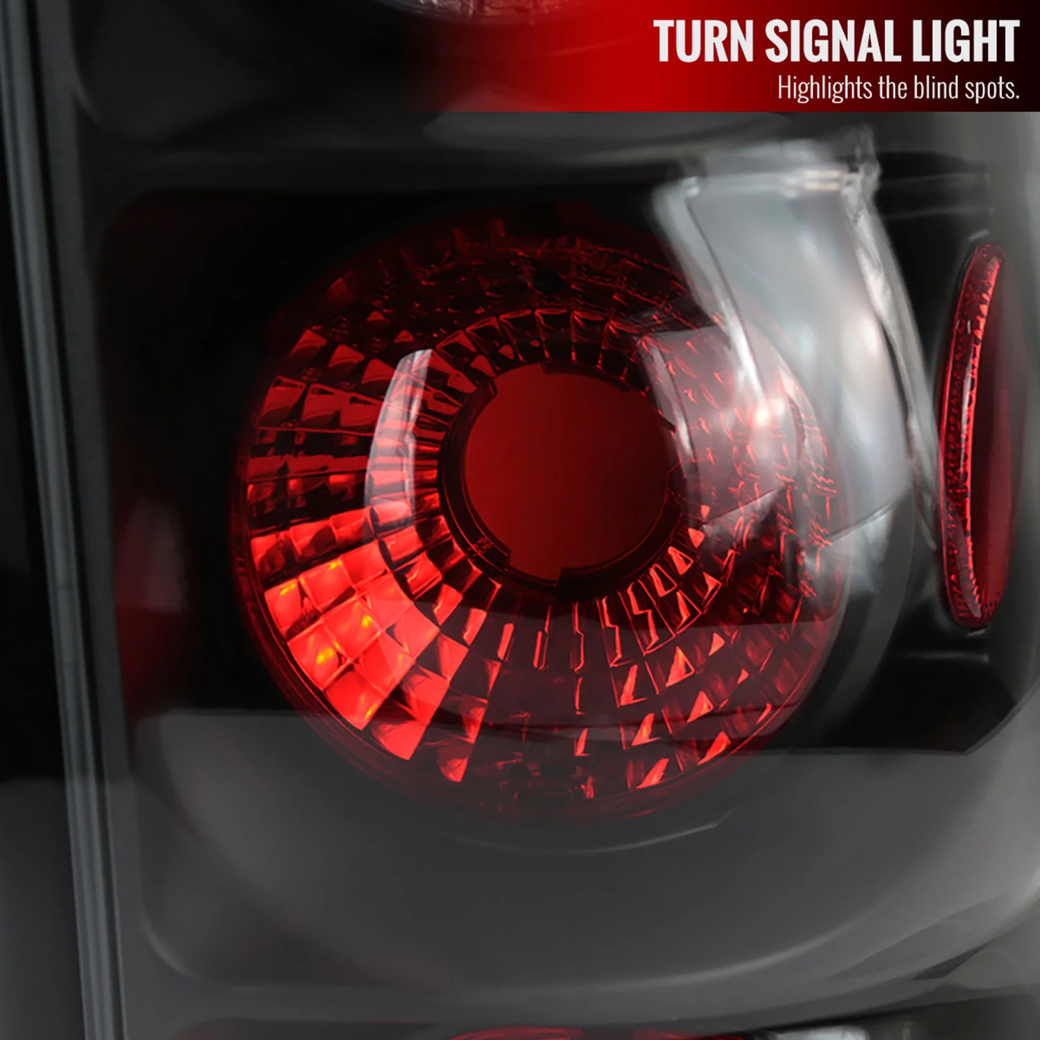 2003-2006 Chevrolet Silverado Tail Lights Matte Black Housing/Clear Lens - Image 3