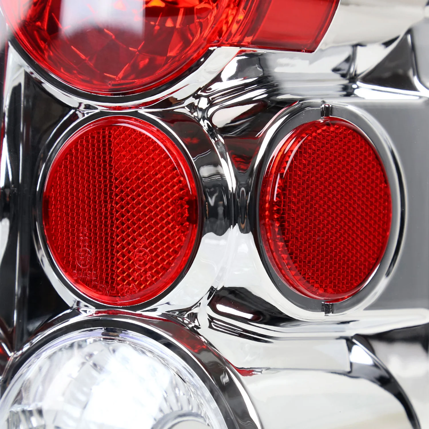 2003-2006 Ford Expedition Tail Lights Chrome Housing/Clear Lens - Image 5