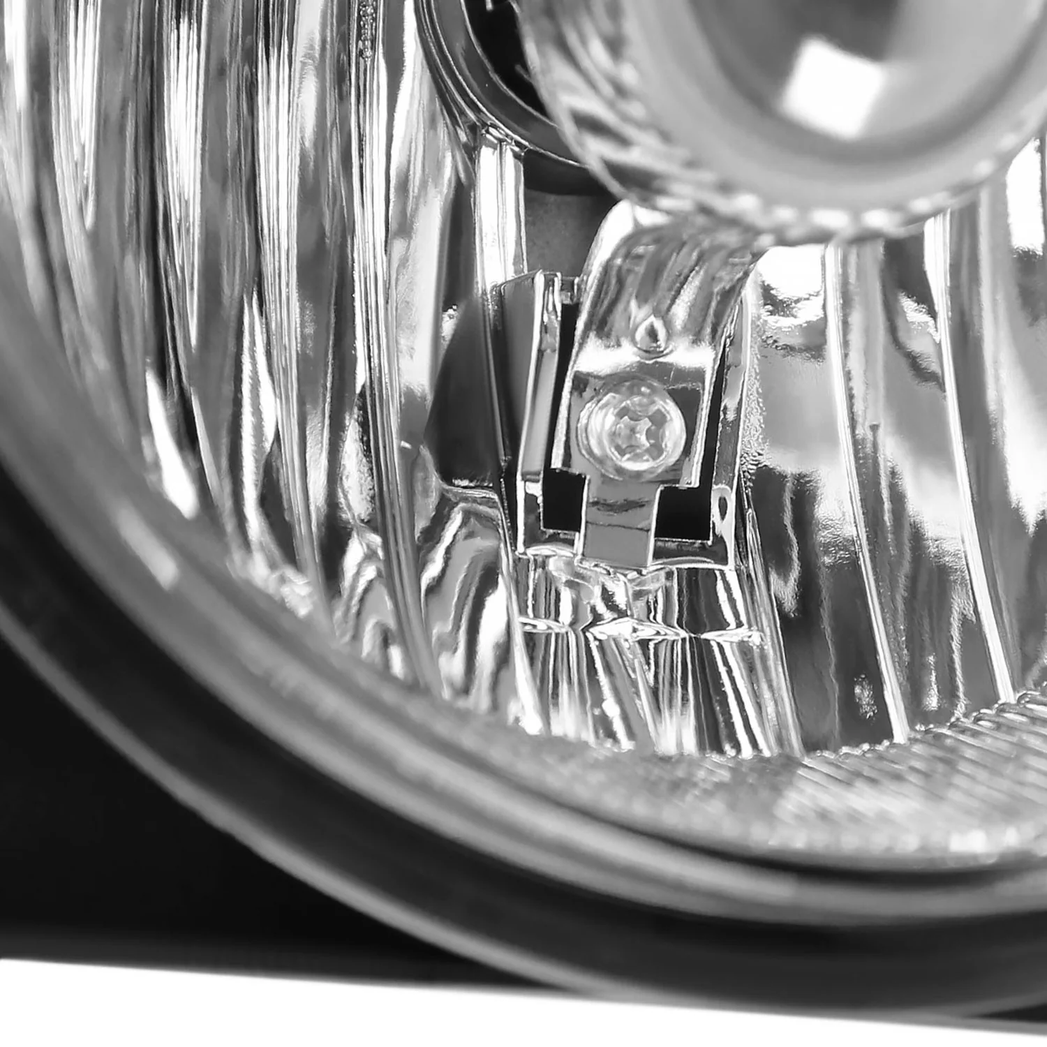 2003-2006 GMC Sierra / 2007 Sierra Classic H10 Fog Lights Chrome/Clear Lens - Image 3