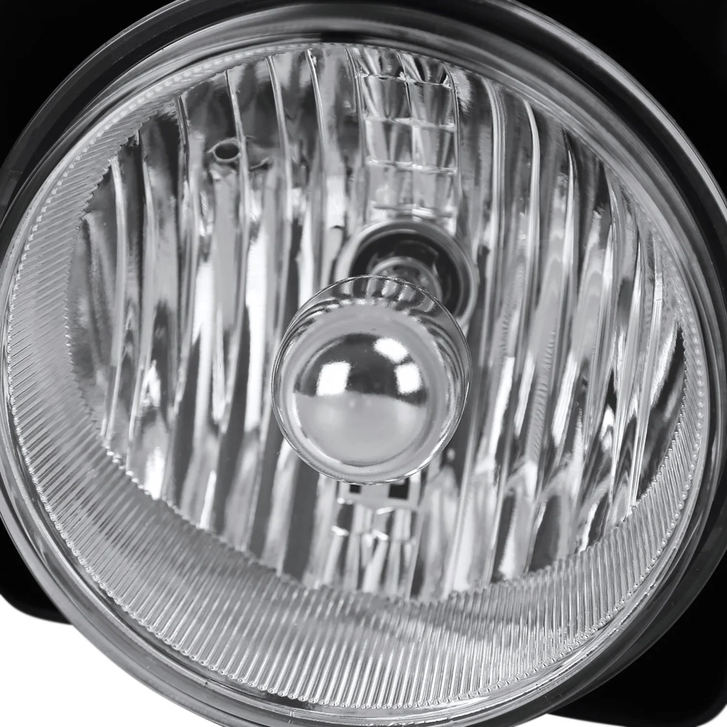 2003-2006 GMC Sierra / 2007 Sierra Classic H10 Fog Lights Kit Chrome/Clear - Image 2