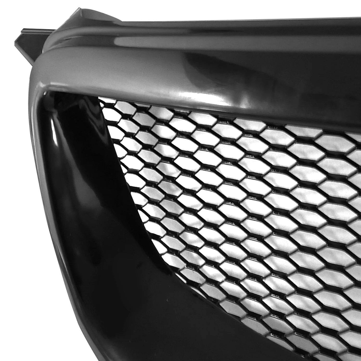 2003-2008 Toyota Corolla Black ABS Mesh Grille - Image 2