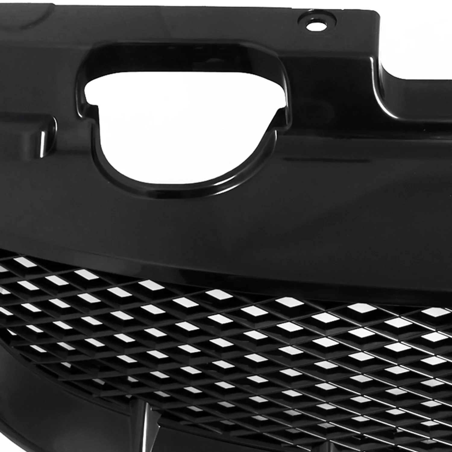 2004-2005 Honda Civic Coupe/Sedan TR Style Black ABS Mesh Grille - Image 3