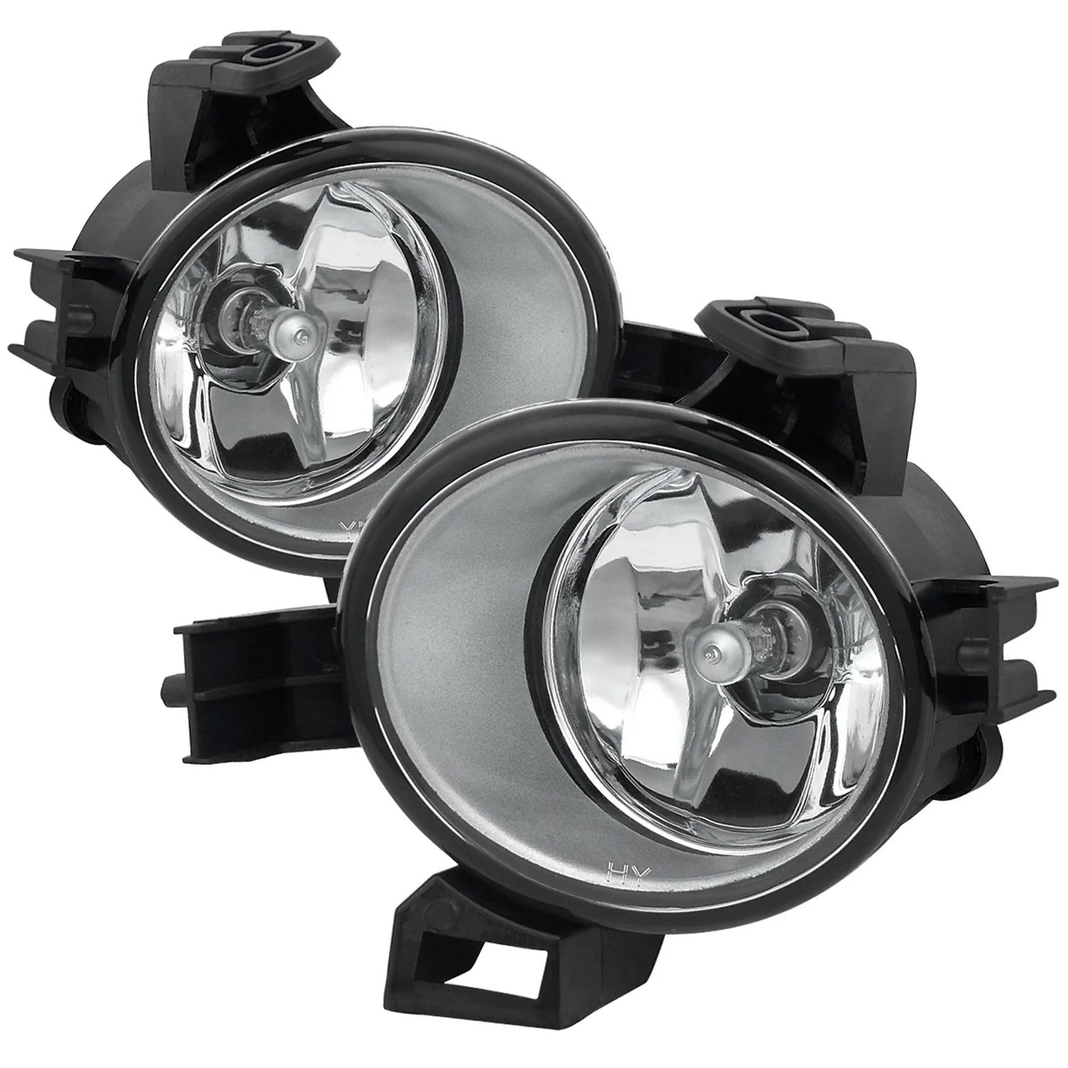 2004-2006 Nissan Quest/Altima H11 Fog Lights Kit Chrome Housing/Clear Lens