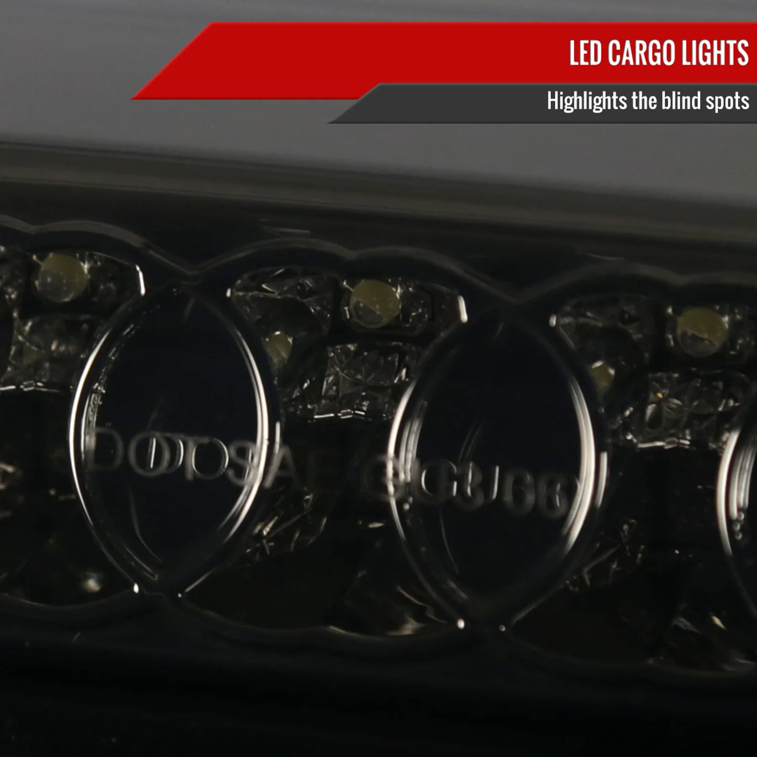 2004-2008 Ford F-150 LED 3rd Brake Light Chrome Housing/Smoke Lens - Image 4