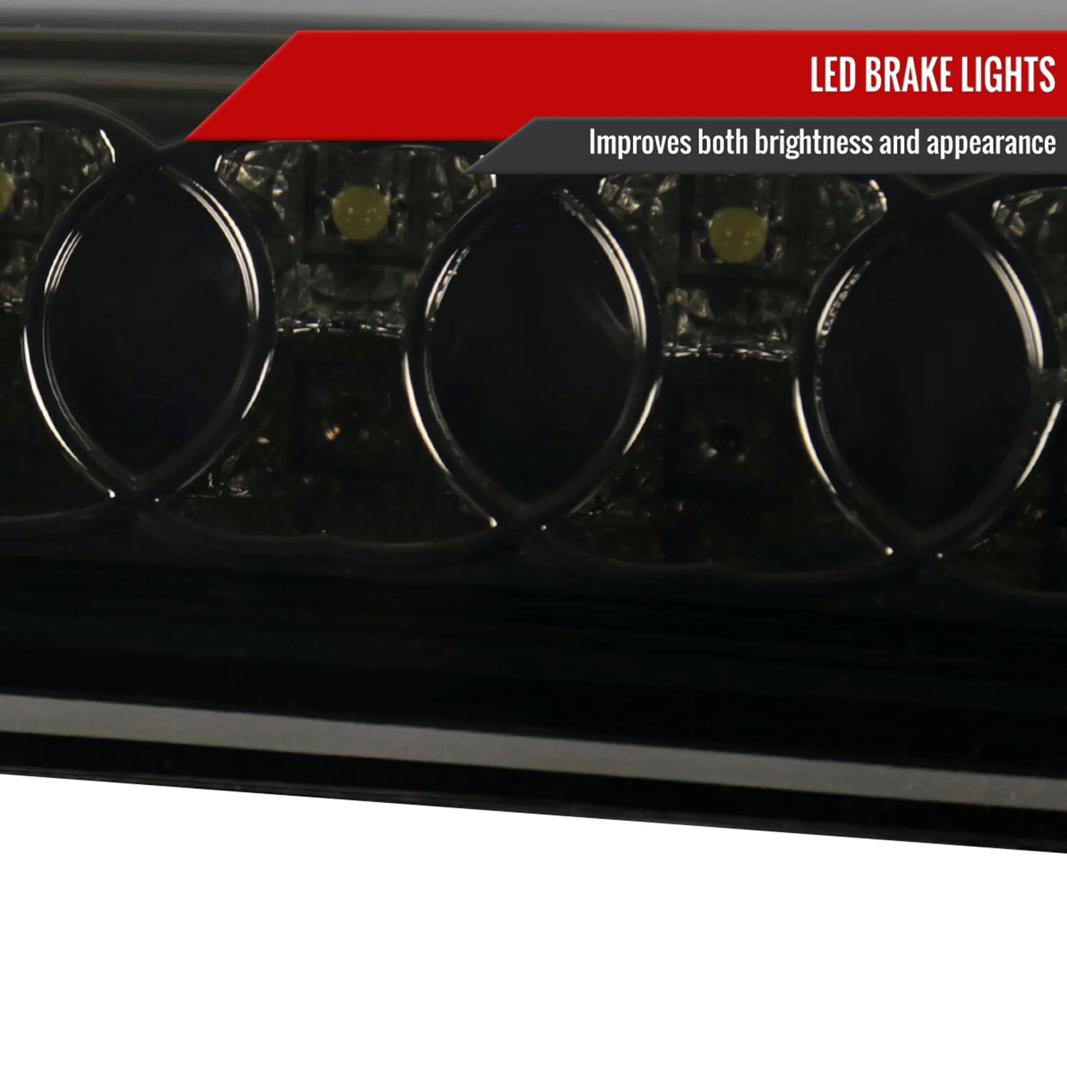 2004-2008 Ford F-150 LED 3rd Brake Light Chrome Housing/Smoke Lens - Image 5