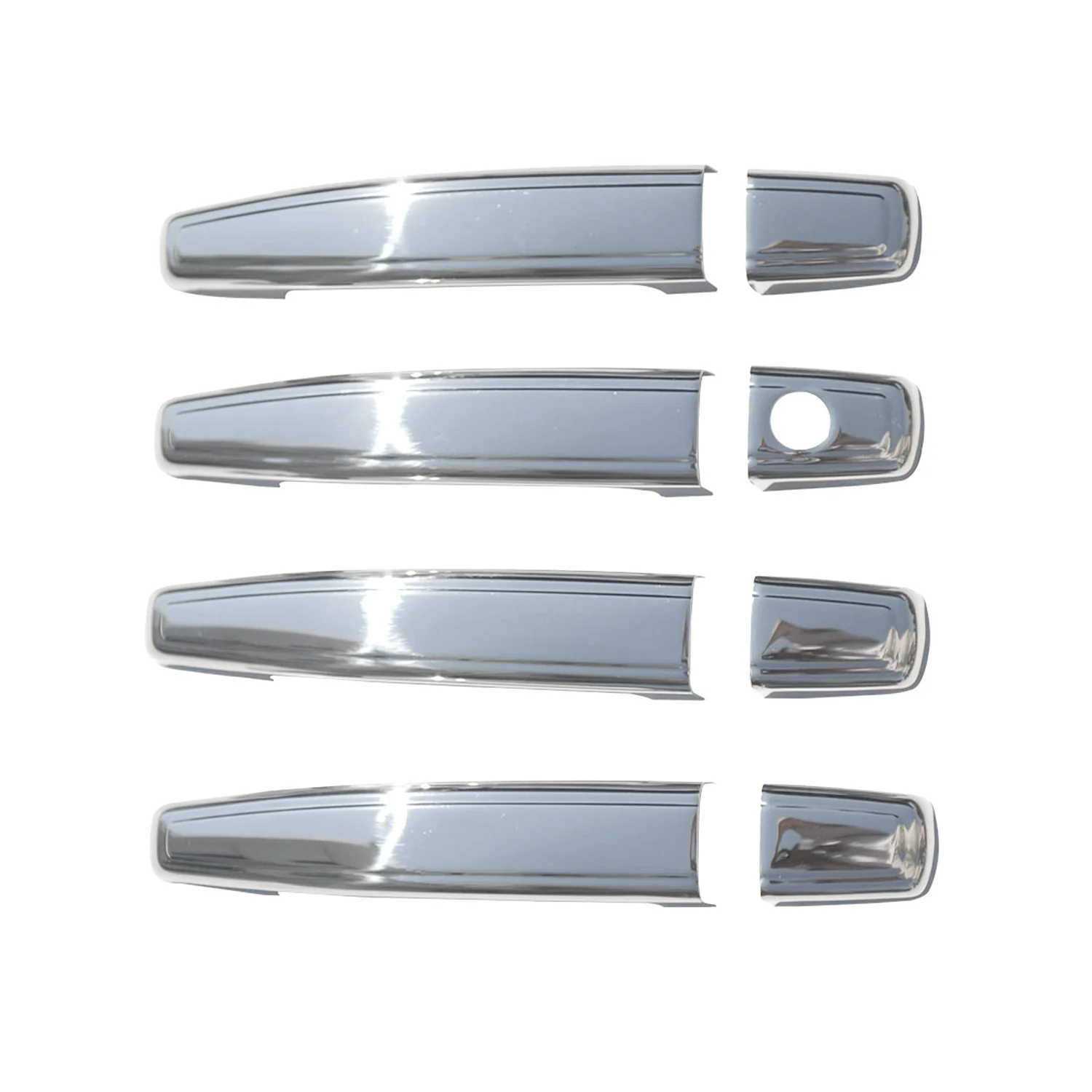 2004-2011 Pontiac G3 & G3 Wave Car Door Handle Cover Protector Stainless Steel Chrome 8 Pcs - Image 6